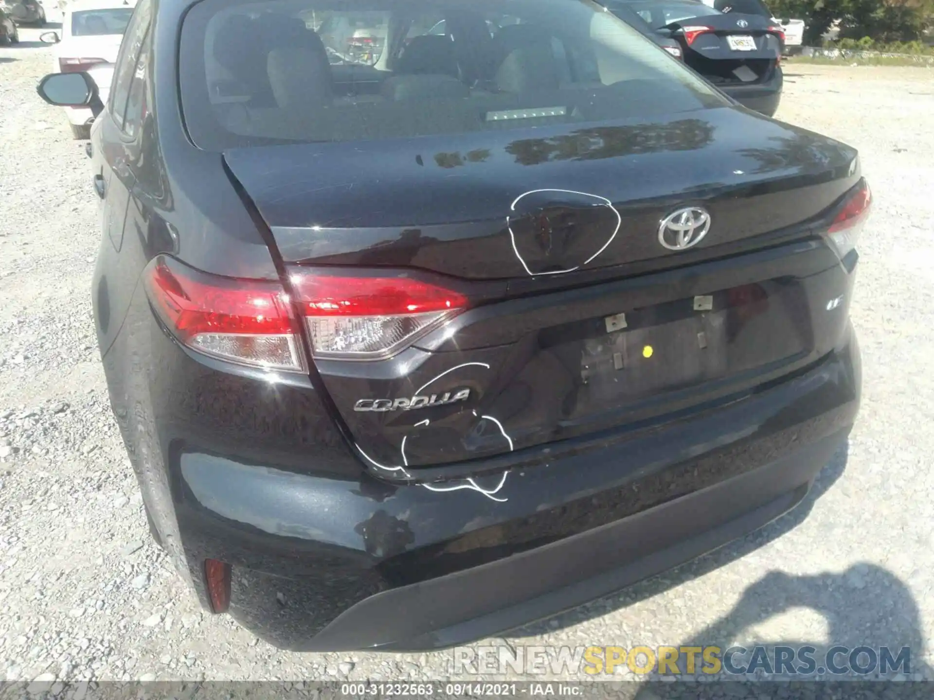 6 Photograph of a damaged car 5YFEPMAE2MP207665 TOYOTA COROLLA 2021