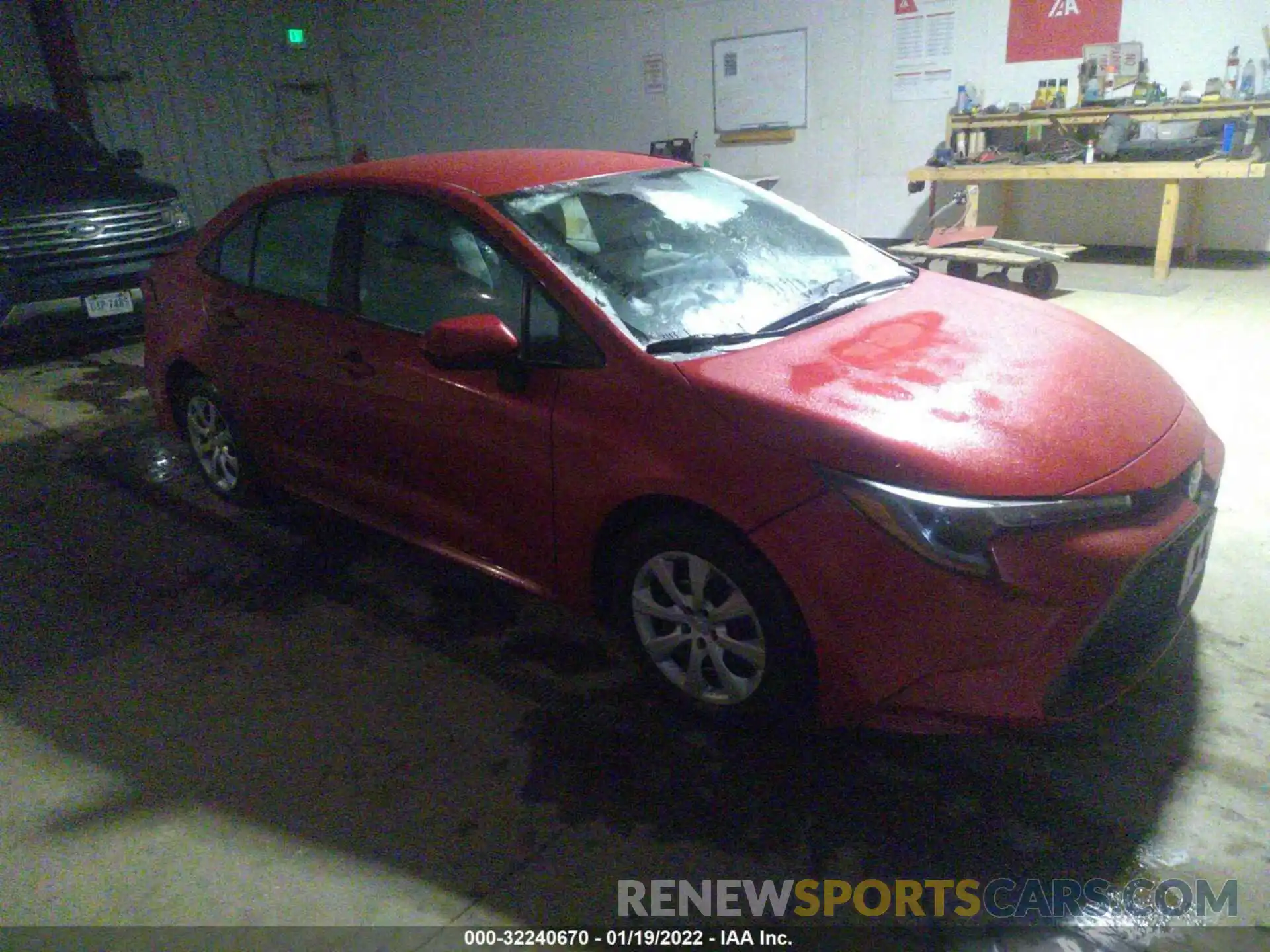 1 Photograph of a damaged car 5YFEPMAE2MP208296 TOYOTA COROLLA 2021