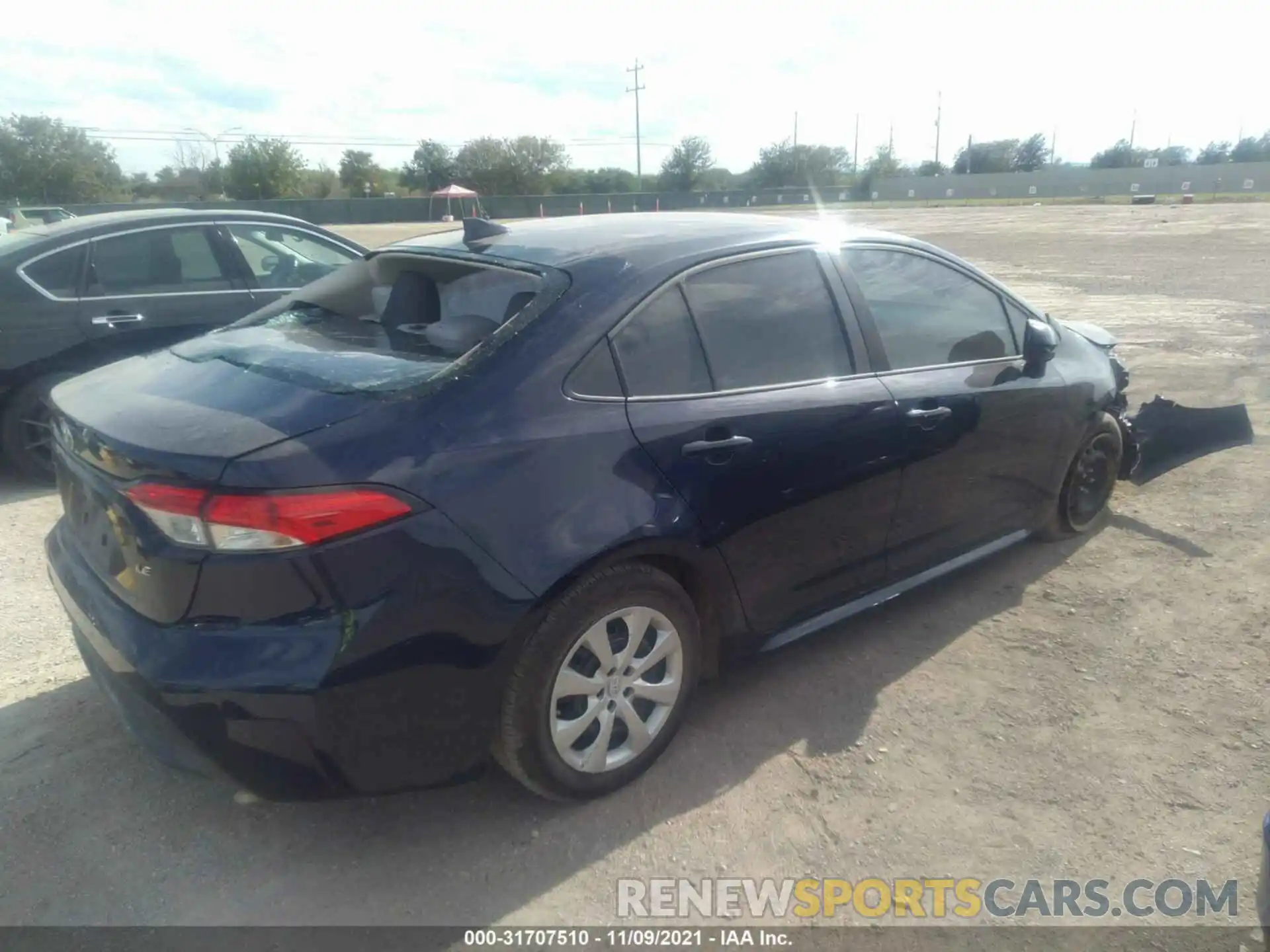 4 Photograph of a damaged car 5YFEPMAE2MP208878 TOYOTA COROLLA 2021