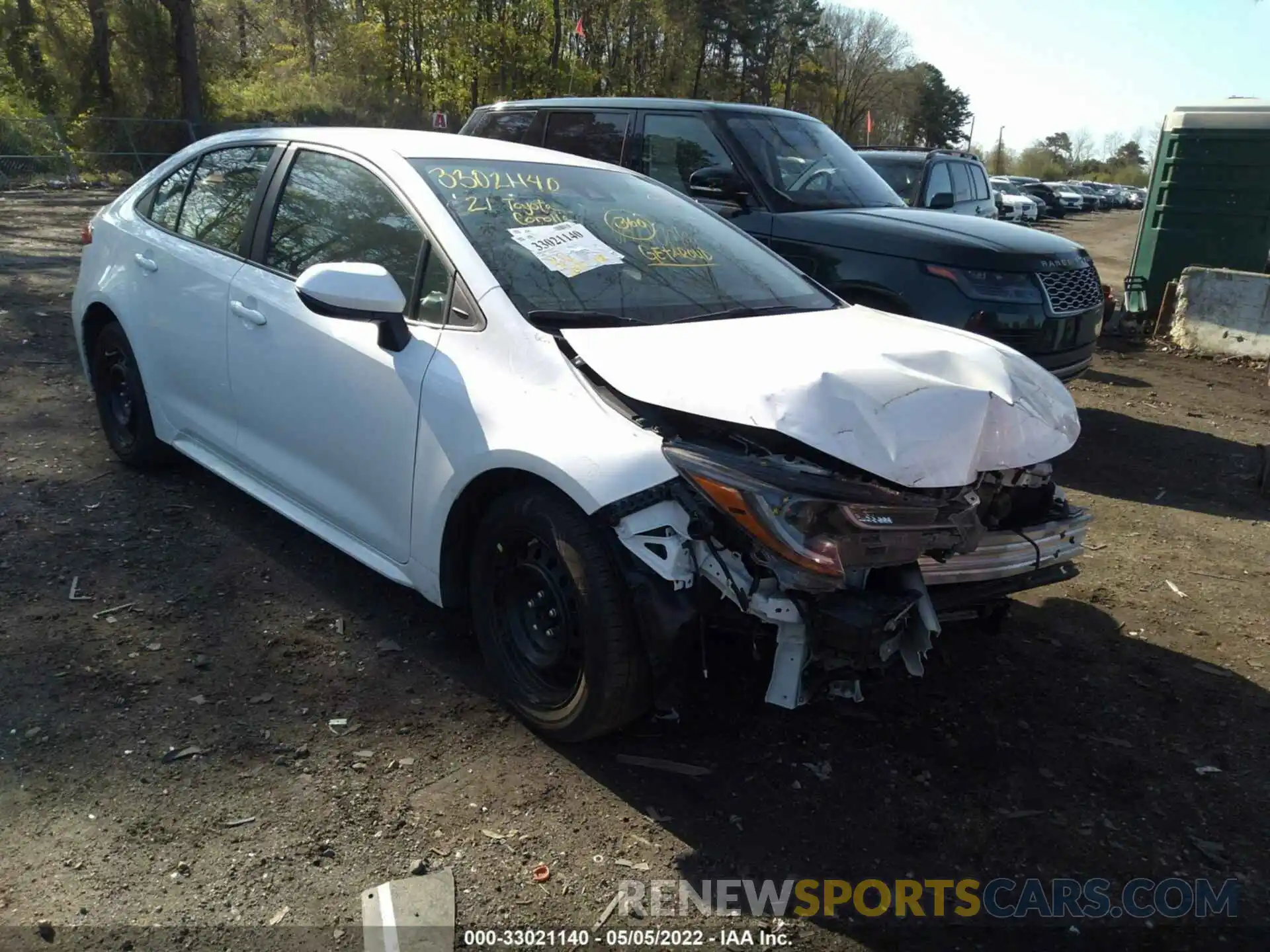 1 Photograph of a damaged car 5YFEPMAE2MP209139 TOYOTA COROLLA 2021