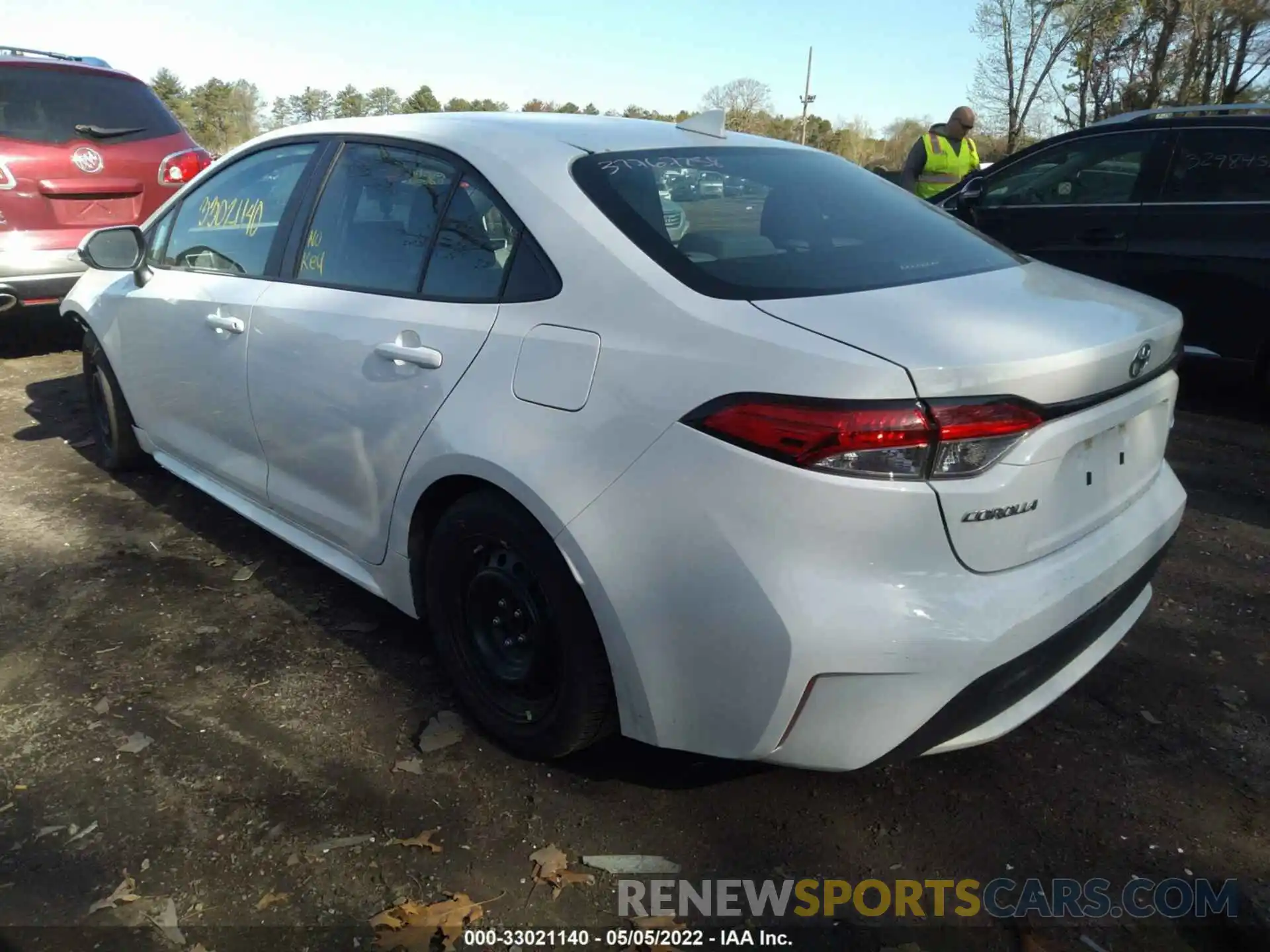 3 Photograph of a damaged car 5YFEPMAE2MP209139 TOYOTA COROLLA 2021