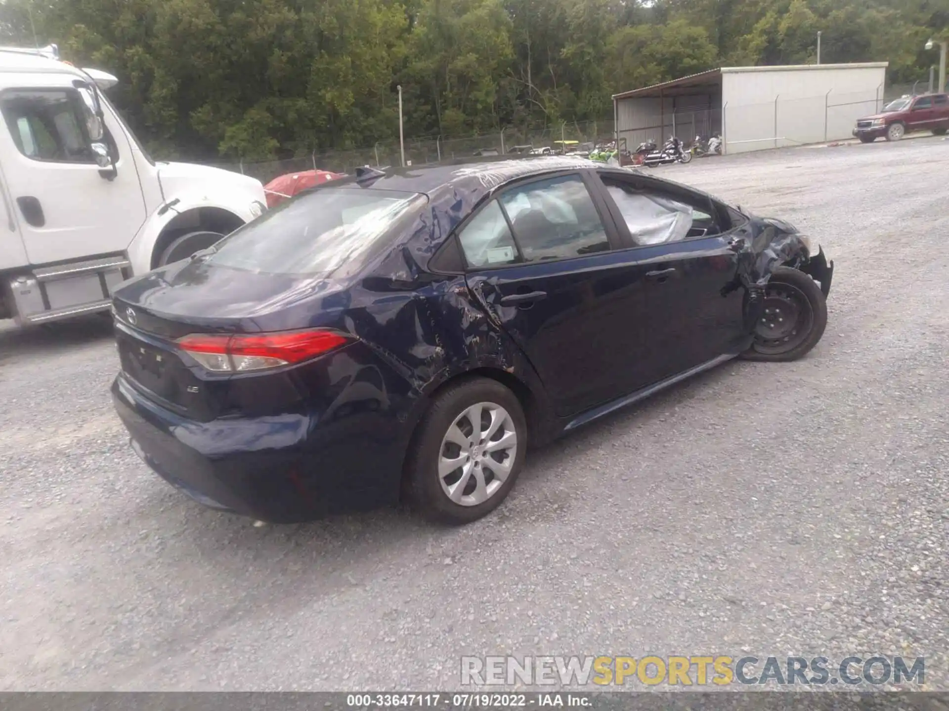 4 Photograph of a damaged car 5YFEPMAE2MP210906 TOYOTA COROLLA 2021