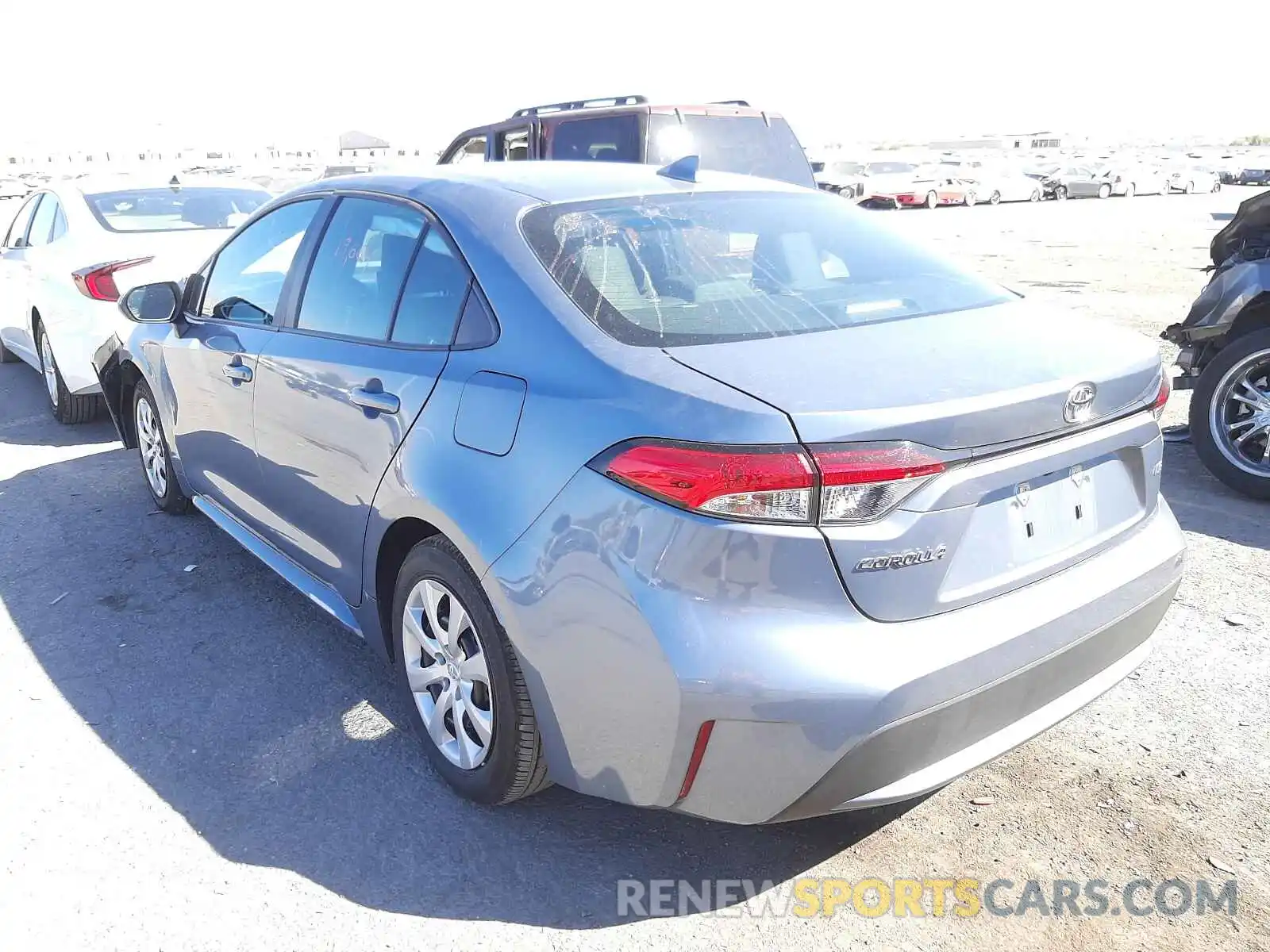 3 Photograph of a damaged car 5YFEPMAE2MP210971 TOYOTA COROLLA 2021