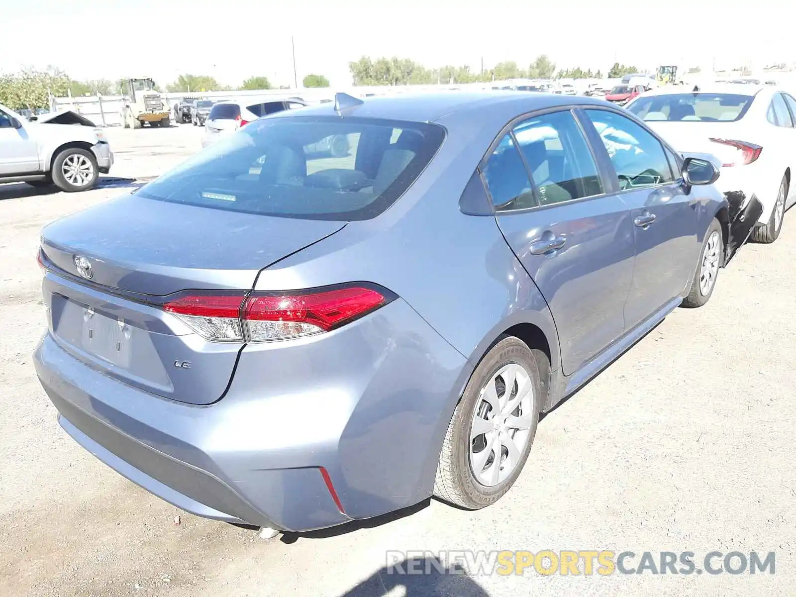 4 Photograph of a damaged car 5YFEPMAE2MP210971 TOYOTA COROLLA 2021