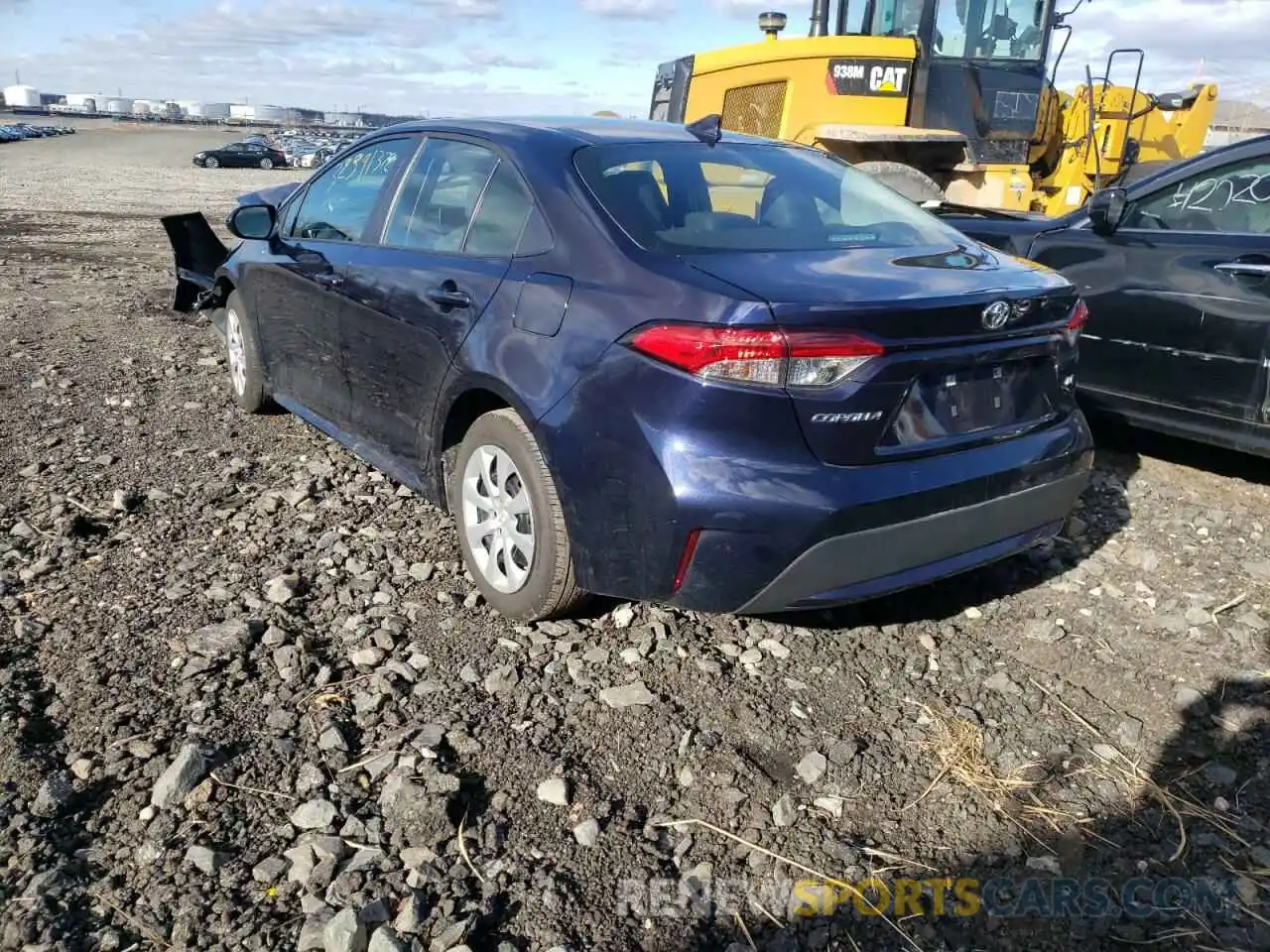 3 Photograph of a damaged car 5YFEPMAE2MP210985 TOYOTA COROLLA 2021