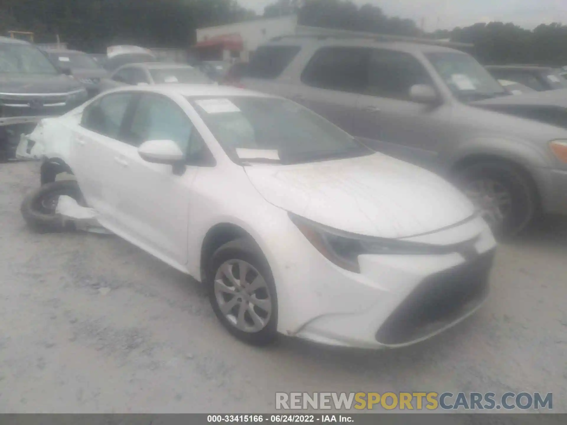 1 Photograph of a damaged car 5YFEPMAE2MP211876 TOYOTA COROLLA 2021