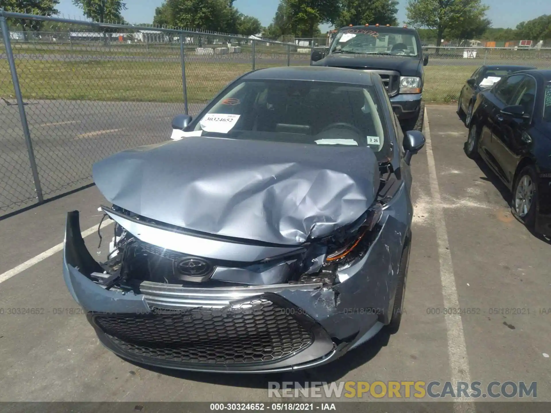 6 Photograph of a damaged car 5YFEPMAE2MP212302 TOYOTA COROLLA 2021