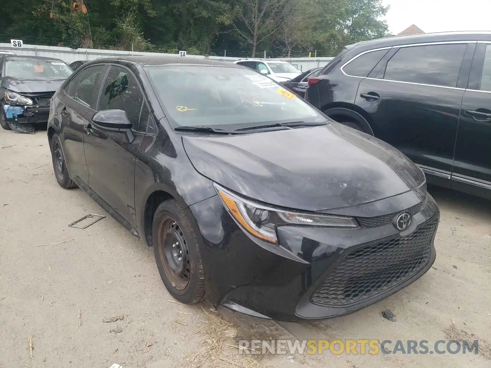 1 Photograph of a damaged car 5YFEPMAE2MP212431 TOYOTA COROLLA 2021