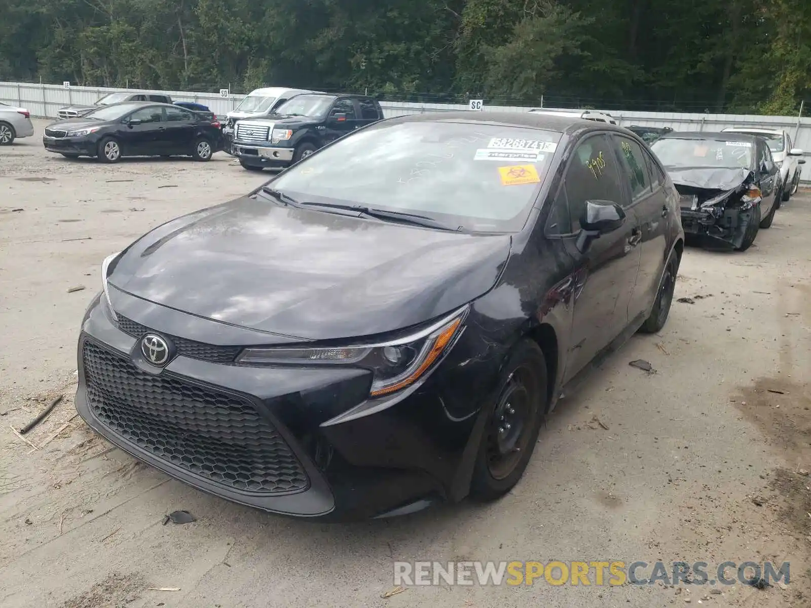 2 Photograph of a damaged car 5YFEPMAE2MP212431 TOYOTA COROLLA 2021