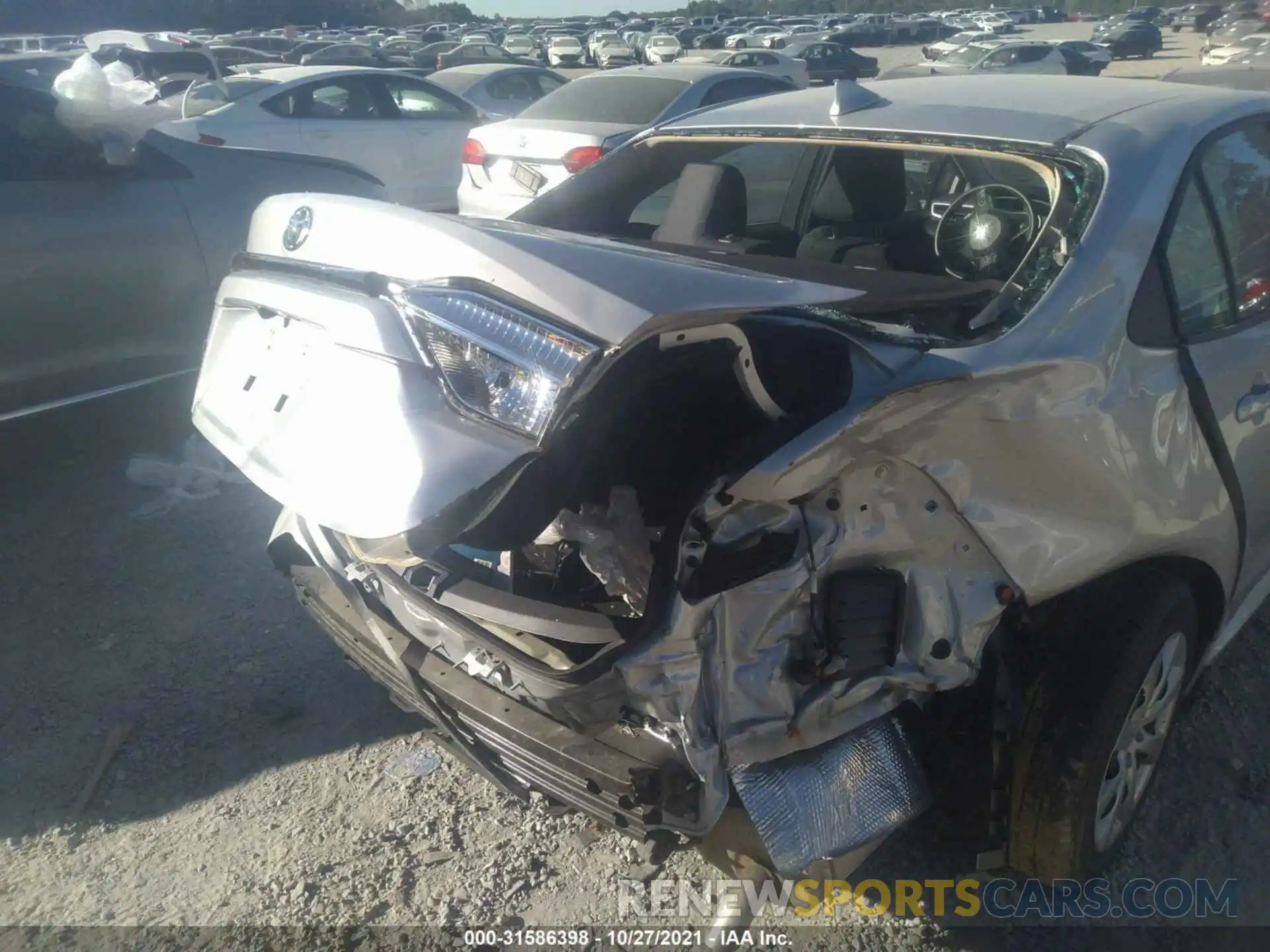 6 Photograph of a damaged car 5YFEPMAE2MP214082 TOYOTA COROLLA 2021