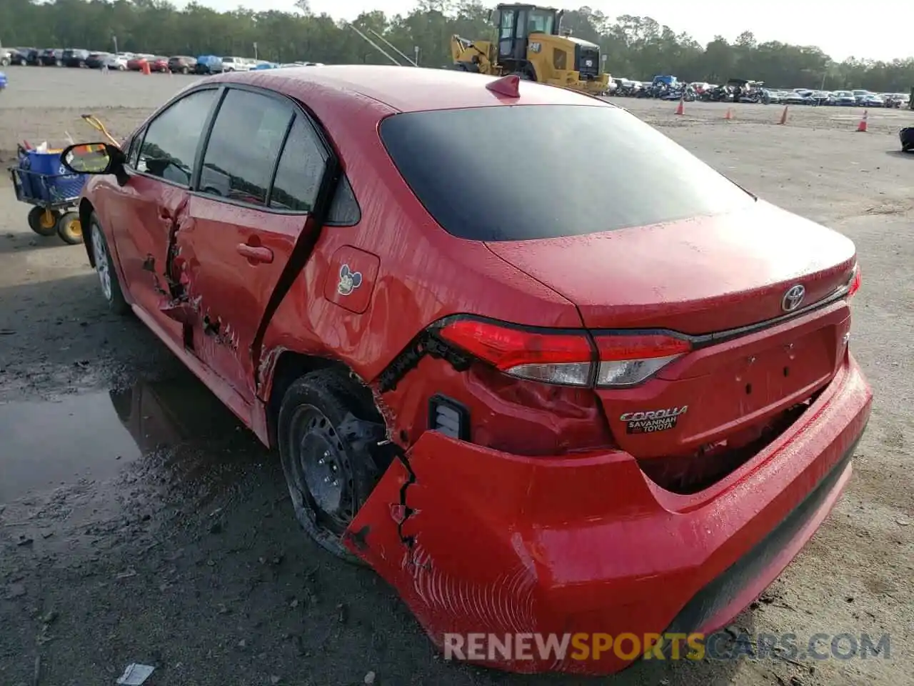 3 Photograph of a damaged car 5YFEPMAE2MP215068 TOYOTA COROLLA 2021