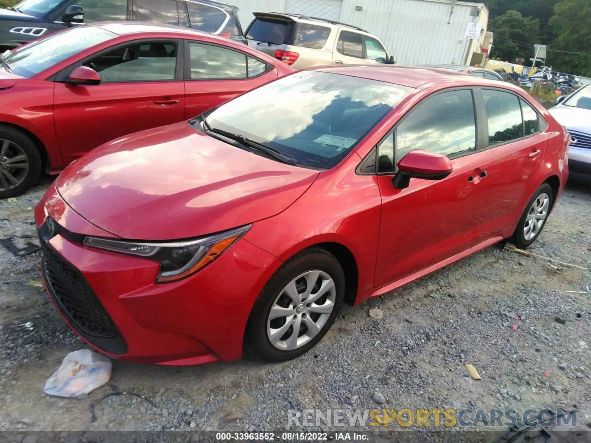 2 Photograph of a damaged car 5YFEPMAE2MP216253 TOYOTA COROLLA 2021