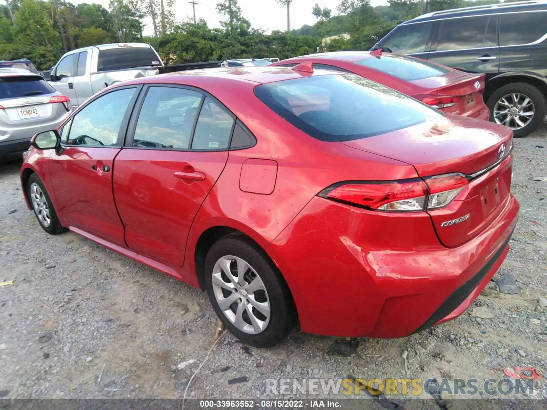 3 Photograph of a damaged car 5YFEPMAE2MP216253 TOYOTA COROLLA 2021