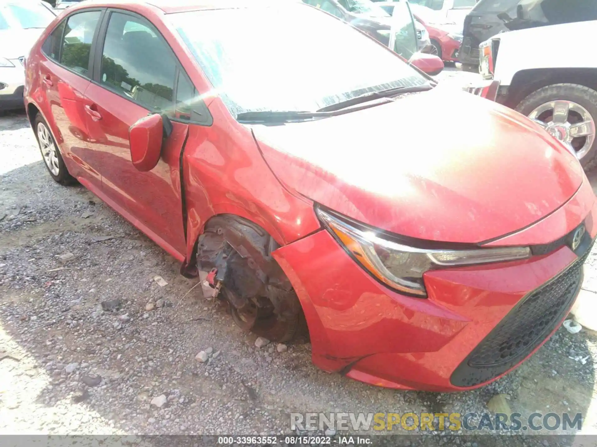 6 Photograph of a damaged car 5YFEPMAE2MP216253 TOYOTA COROLLA 2021