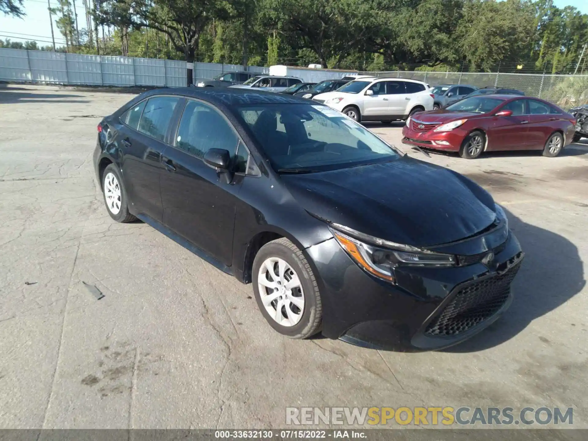 1 Photograph of a damaged car 5YFEPMAE2MP218861 TOYOTA COROLLA 2021