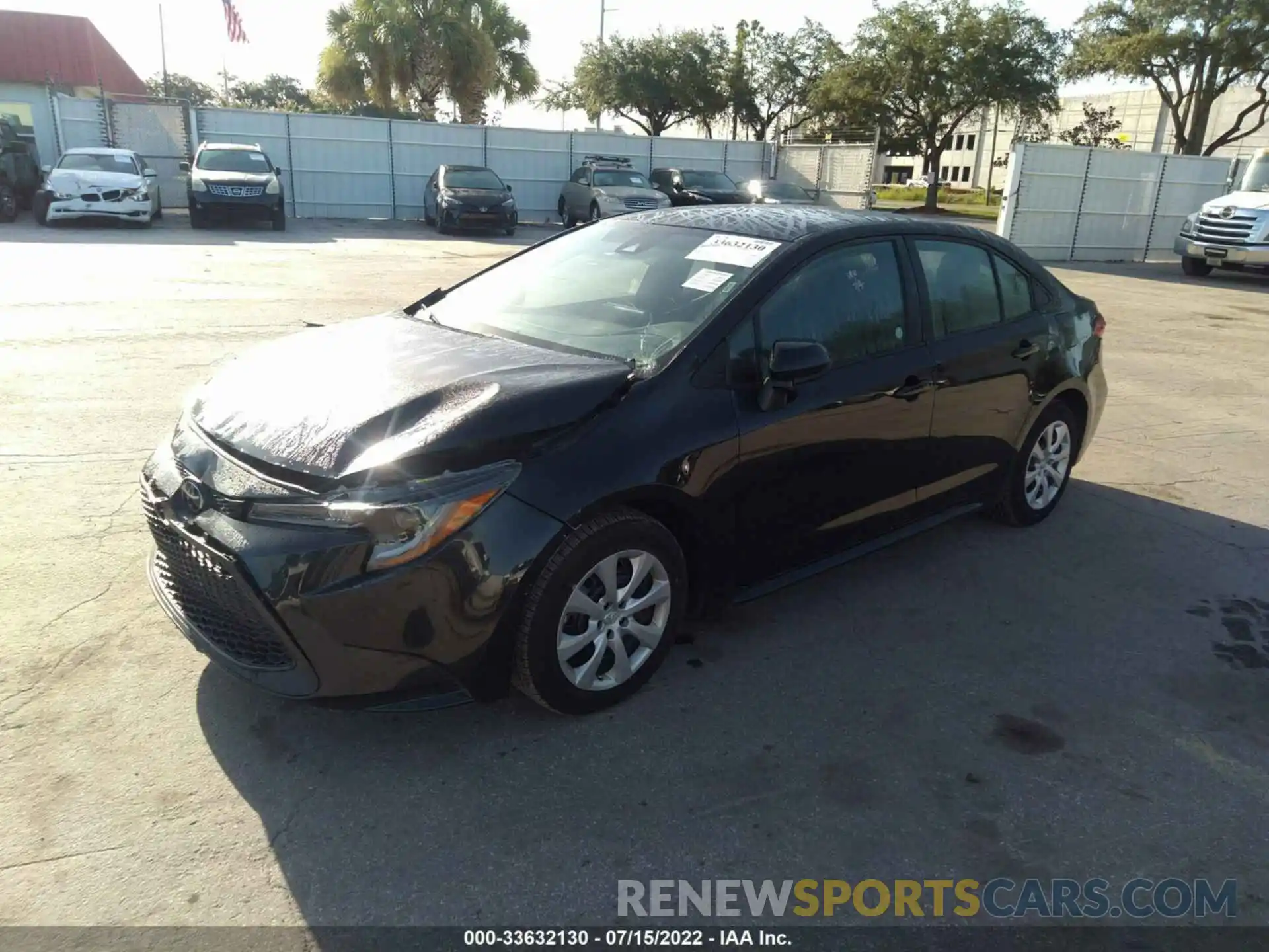 2 Photograph of a damaged car 5YFEPMAE2MP218861 TOYOTA COROLLA 2021