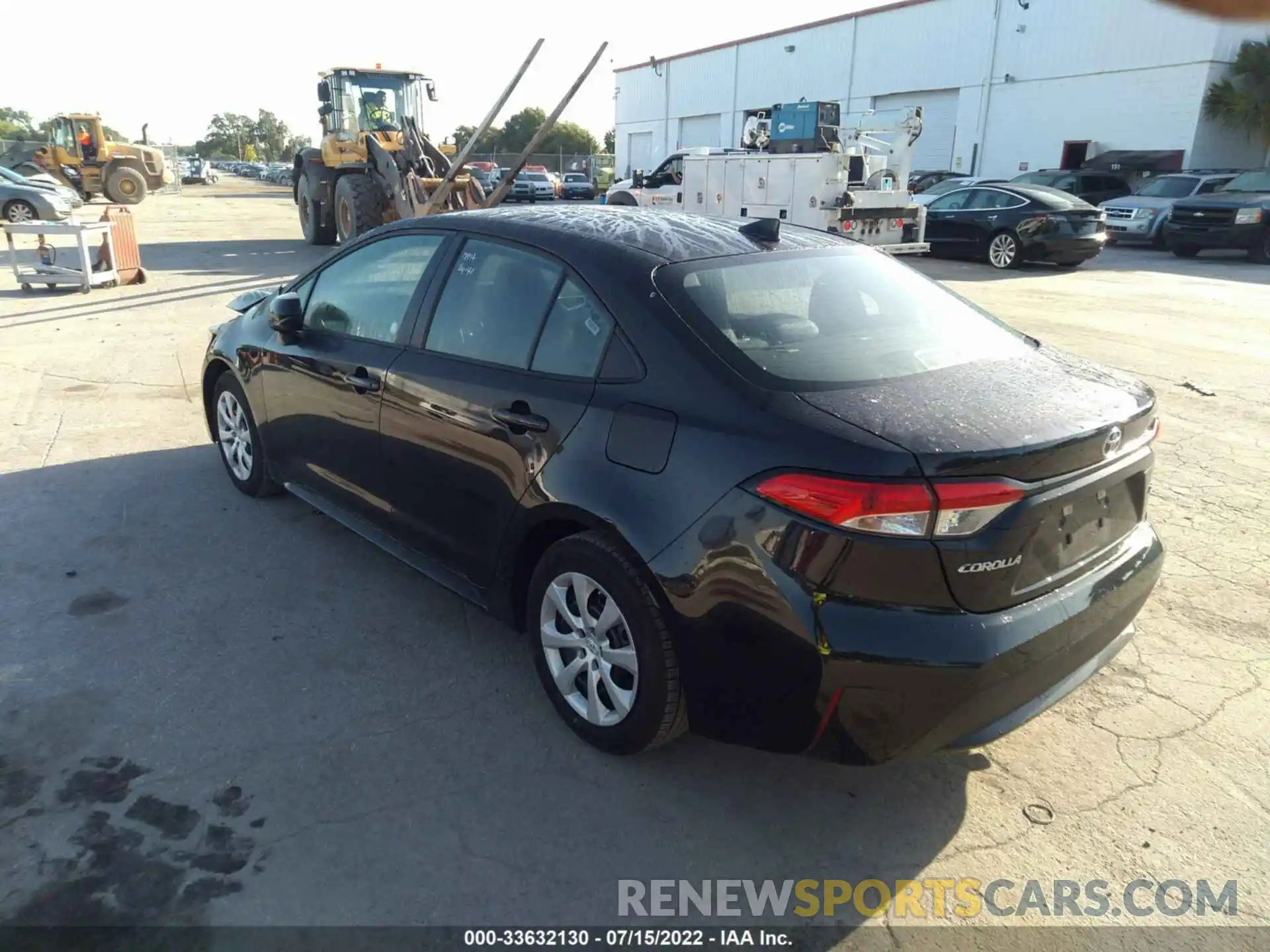 3 Photograph of a damaged car 5YFEPMAE2MP218861 TOYOTA COROLLA 2021