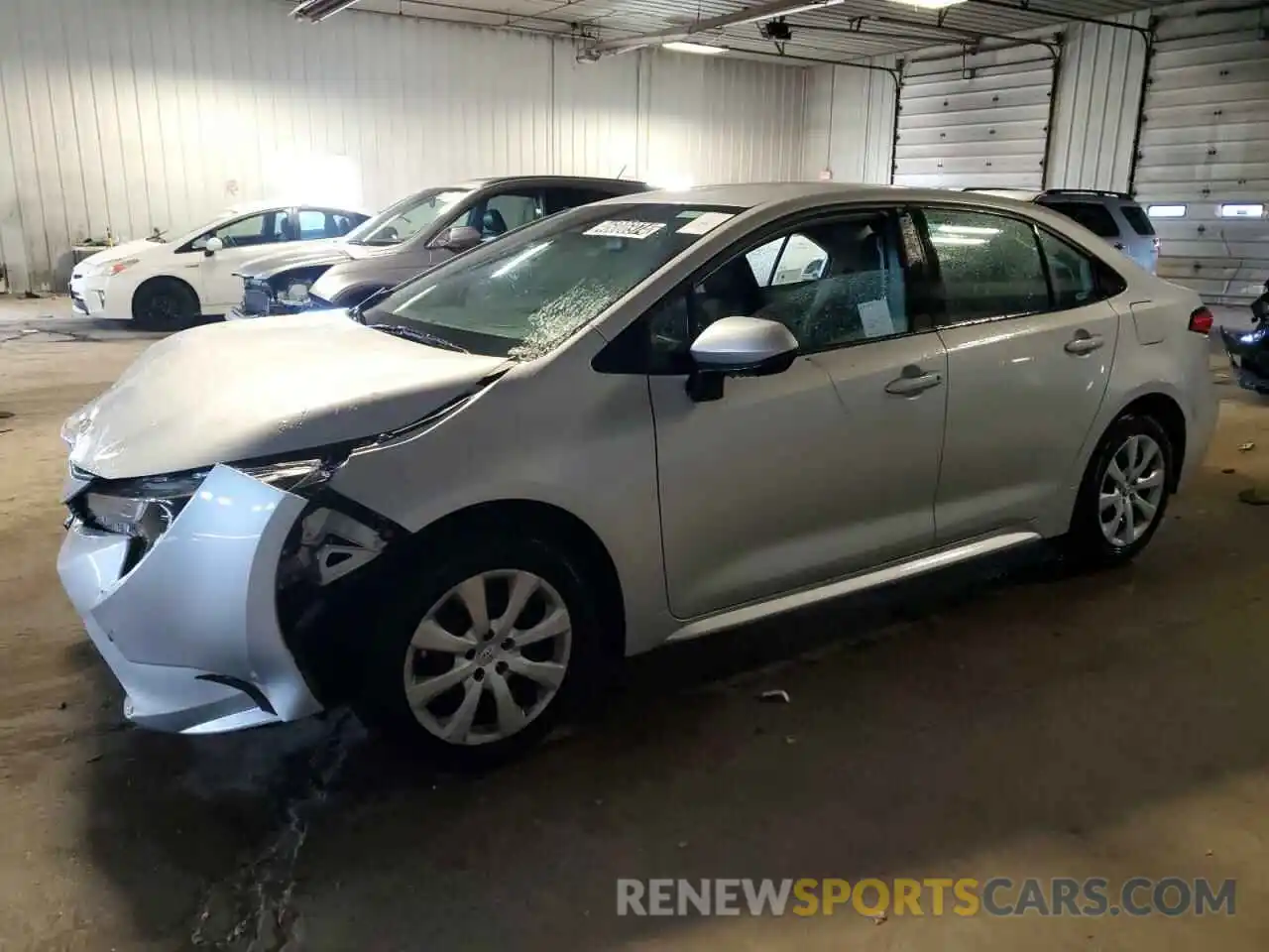 1 Photograph of a damaged car 5YFEPMAE2MP220660 TOYOTA COROLLA 2021