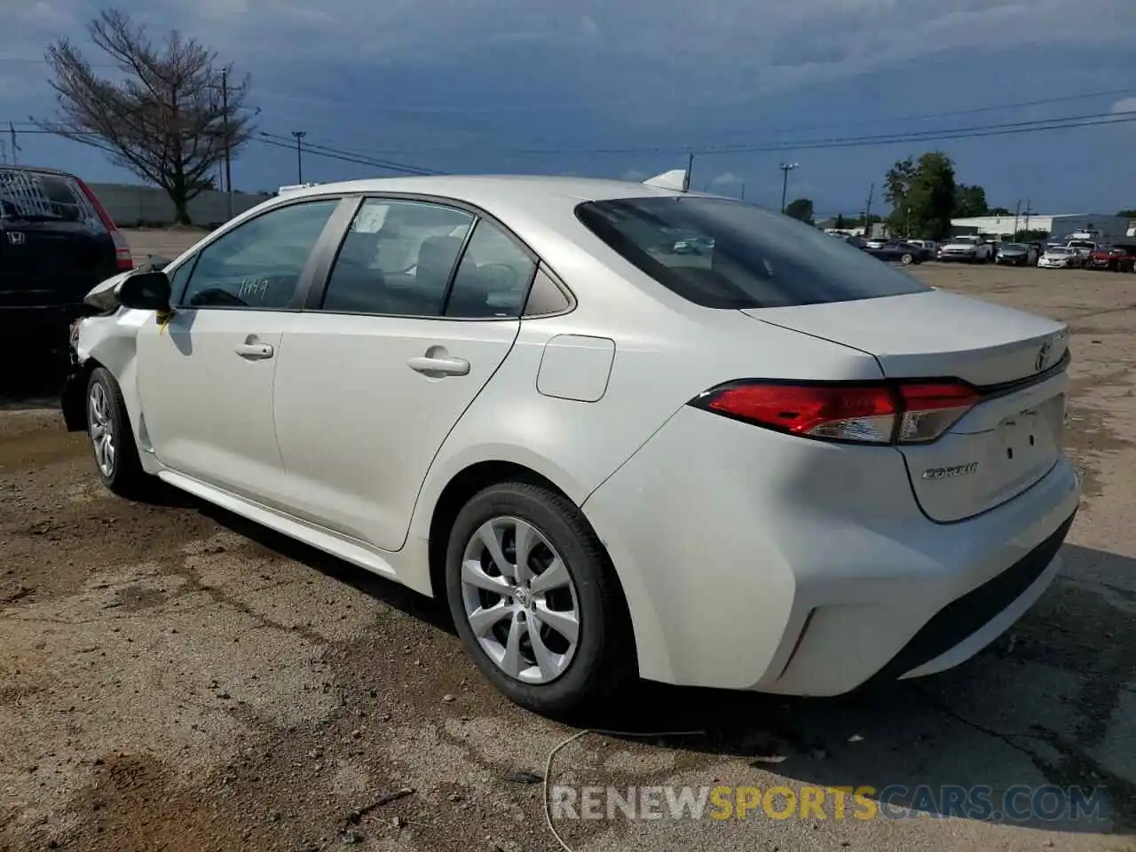 3 Photograph of a damaged car 5YFEPMAE2MP220710 TOYOTA COROLLA 2021