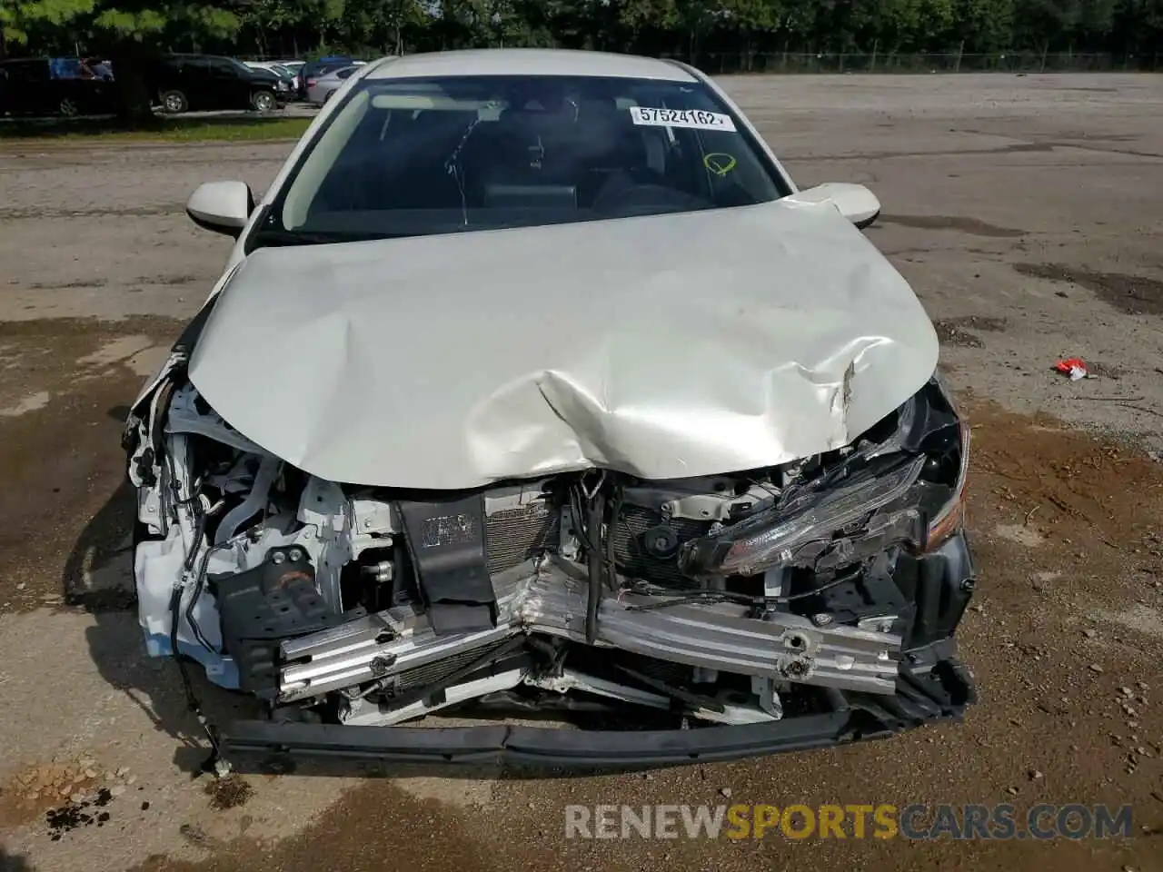 9 Photograph of a damaged car 5YFEPMAE2MP220710 TOYOTA COROLLA 2021