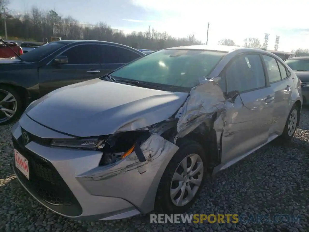 2 Photograph of a damaged car 5YFEPMAE2MP221016 TOYOTA COROLLA 2021