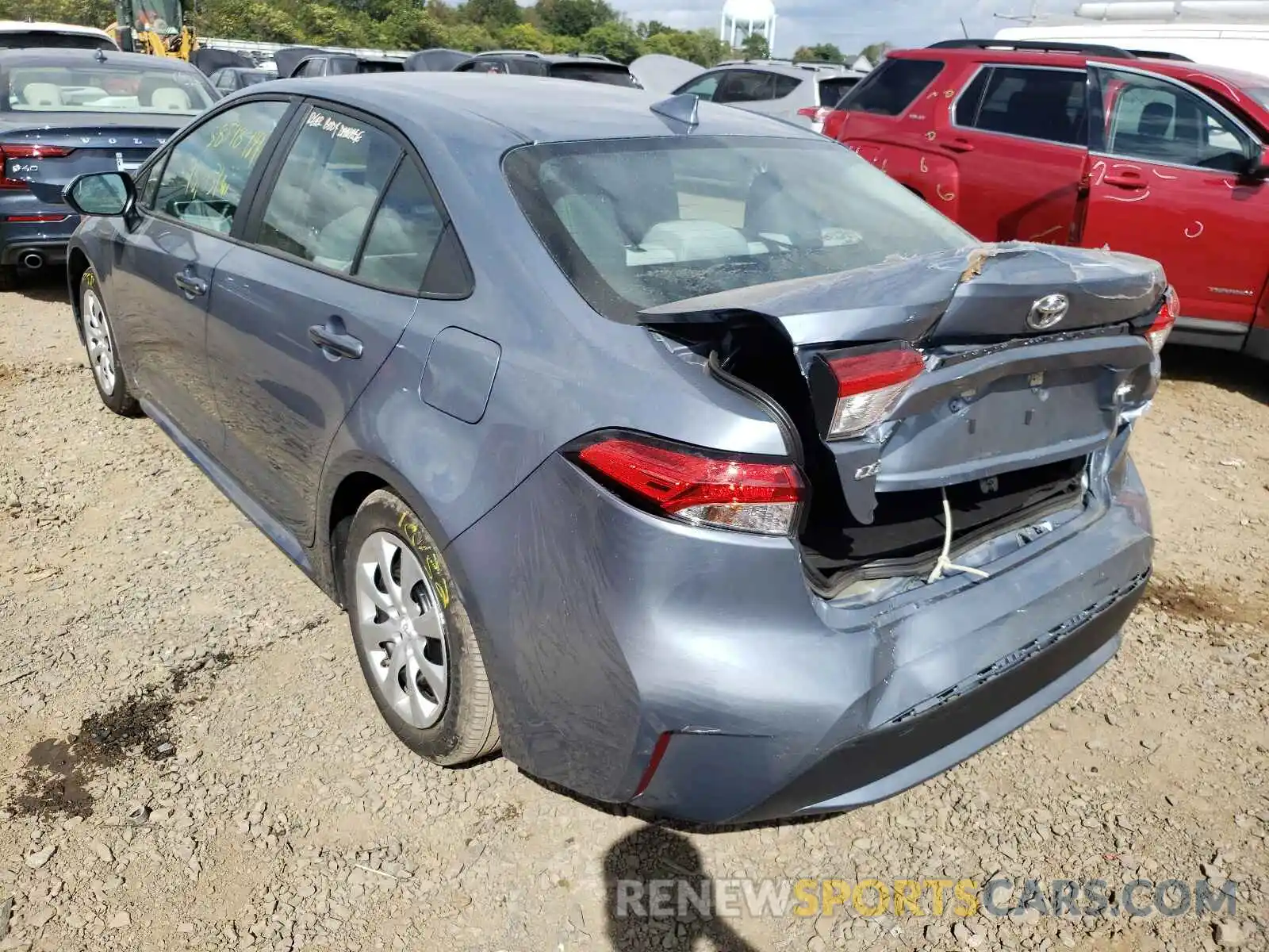 3 Photograph of a damaged car 5YFEPMAE2MP221128 TOYOTA COROLLA 2021