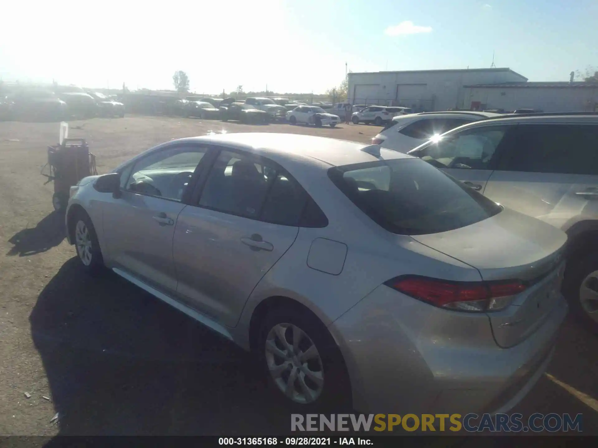 3 Photograph of a damaged car 5YFEPMAE2MP221288 TOYOTA COROLLA 2021