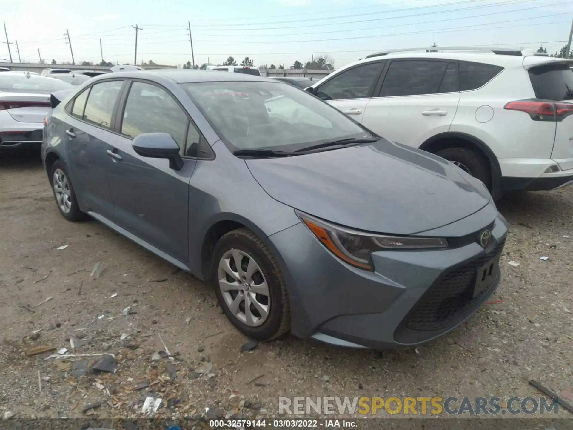 1 Photograph of a damaged car 5YFEPMAE2MP222263 TOYOTA COROLLA 2021