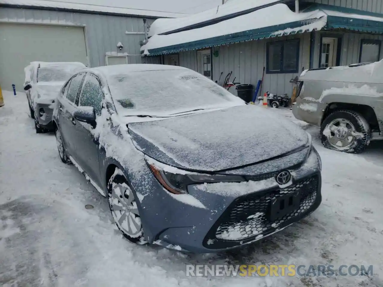 1 Photograph of a damaged car 5YFEPMAE2MP223042 TOYOTA COROLLA 2021