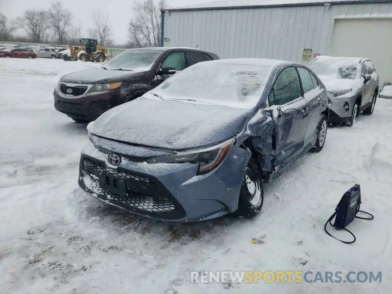 2 Photograph of a damaged car 5YFEPMAE2MP223042 TOYOTA COROLLA 2021