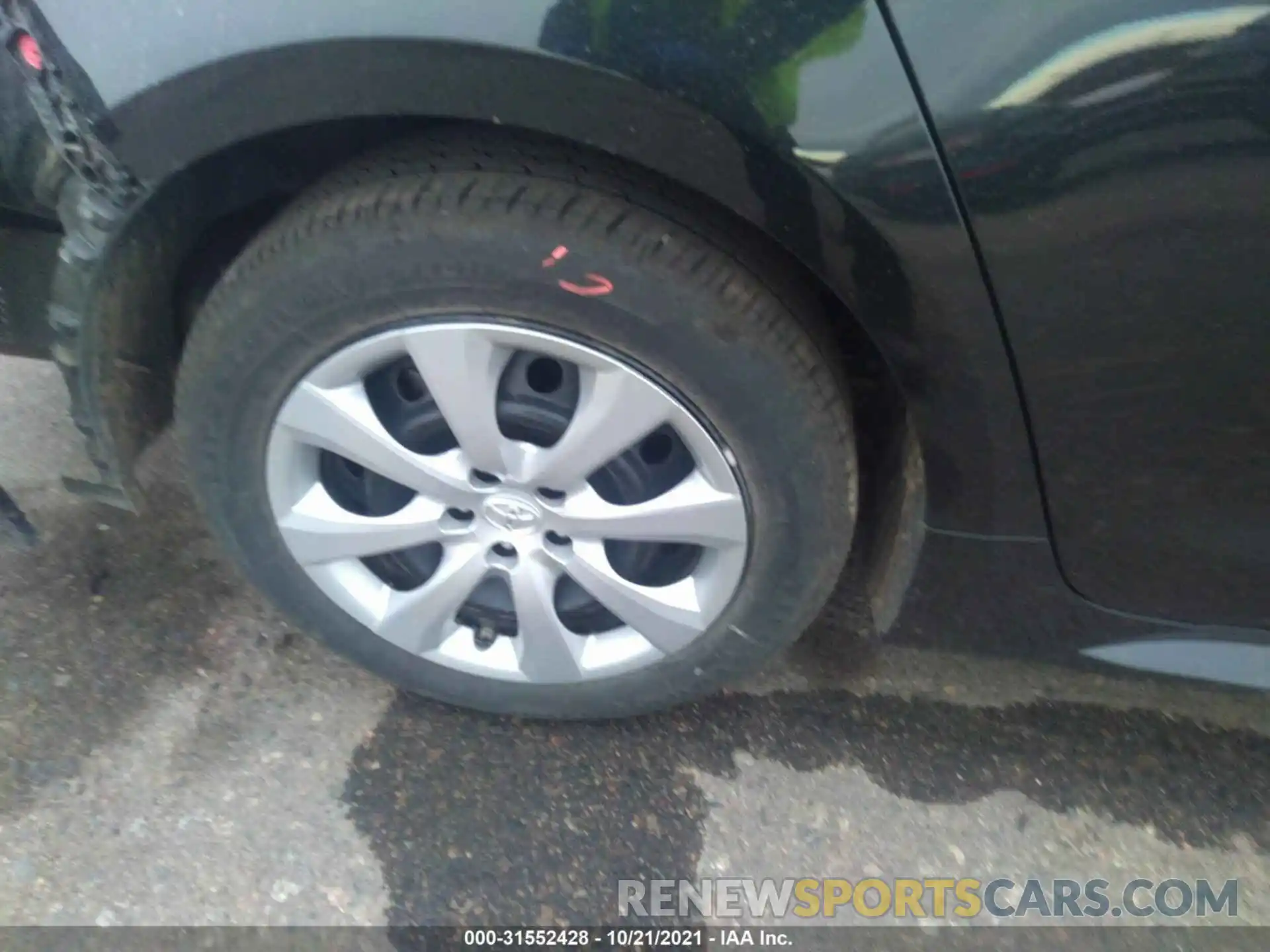 14 Photograph of a damaged car 5YFEPMAE2MP223381 TOYOTA COROLLA 2021