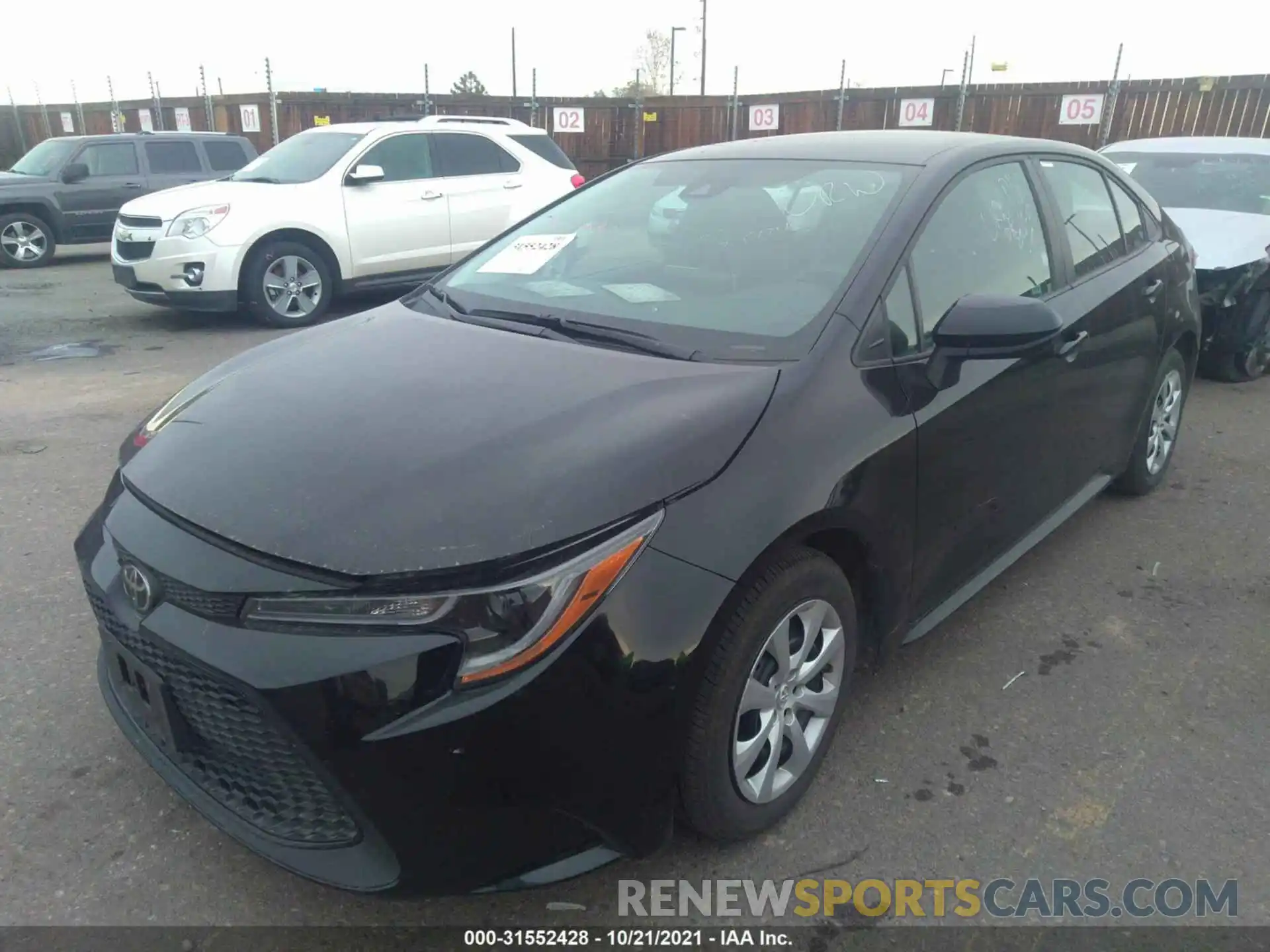 2 Photograph of a damaged car 5YFEPMAE2MP223381 TOYOTA COROLLA 2021