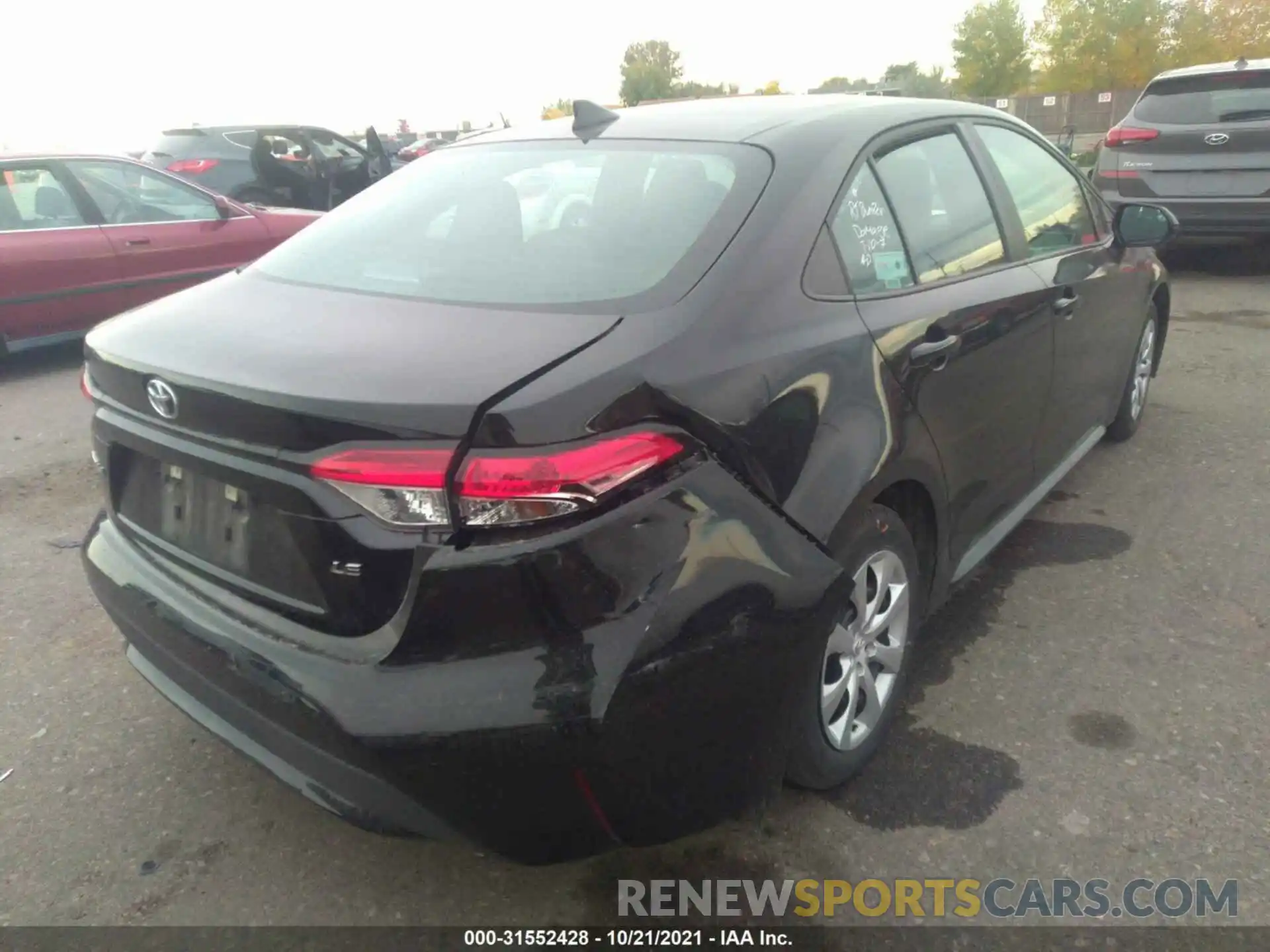 6 Photograph of a damaged car 5YFEPMAE2MP223381 TOYOTA COROLLA 2021