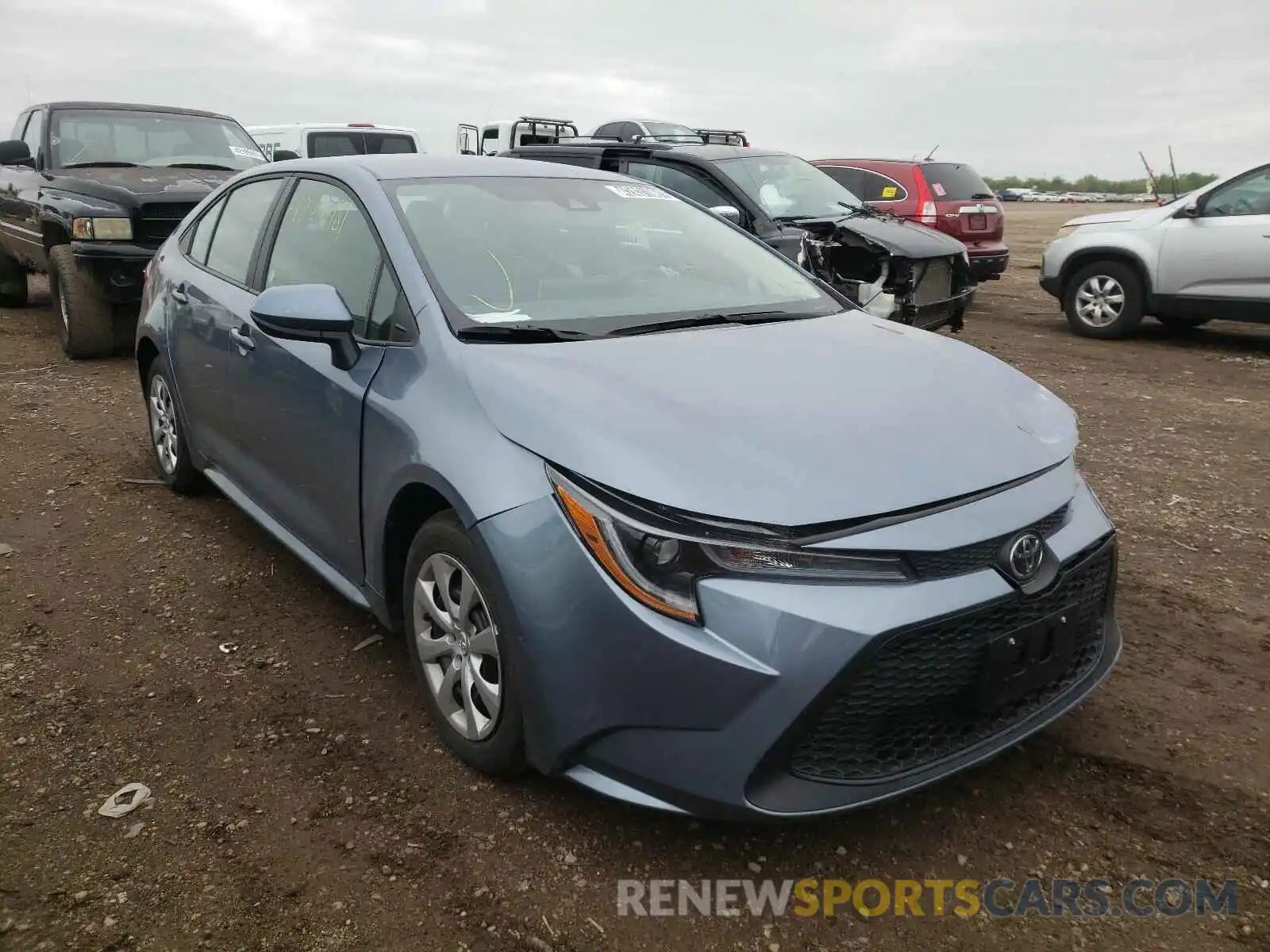 1 Photograph of a damaged car 5YFEPMAE2MP223459 TOYOTA COROLLA 2021