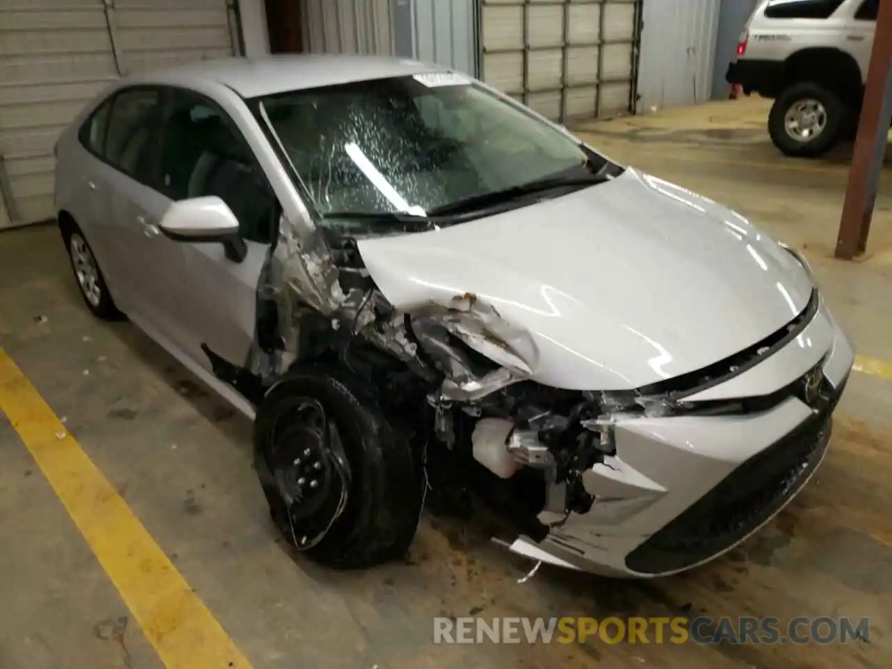 9 Photograph of a damaged car 5YFEPMAE2MP223705 TOYOTA COROLLA 2021