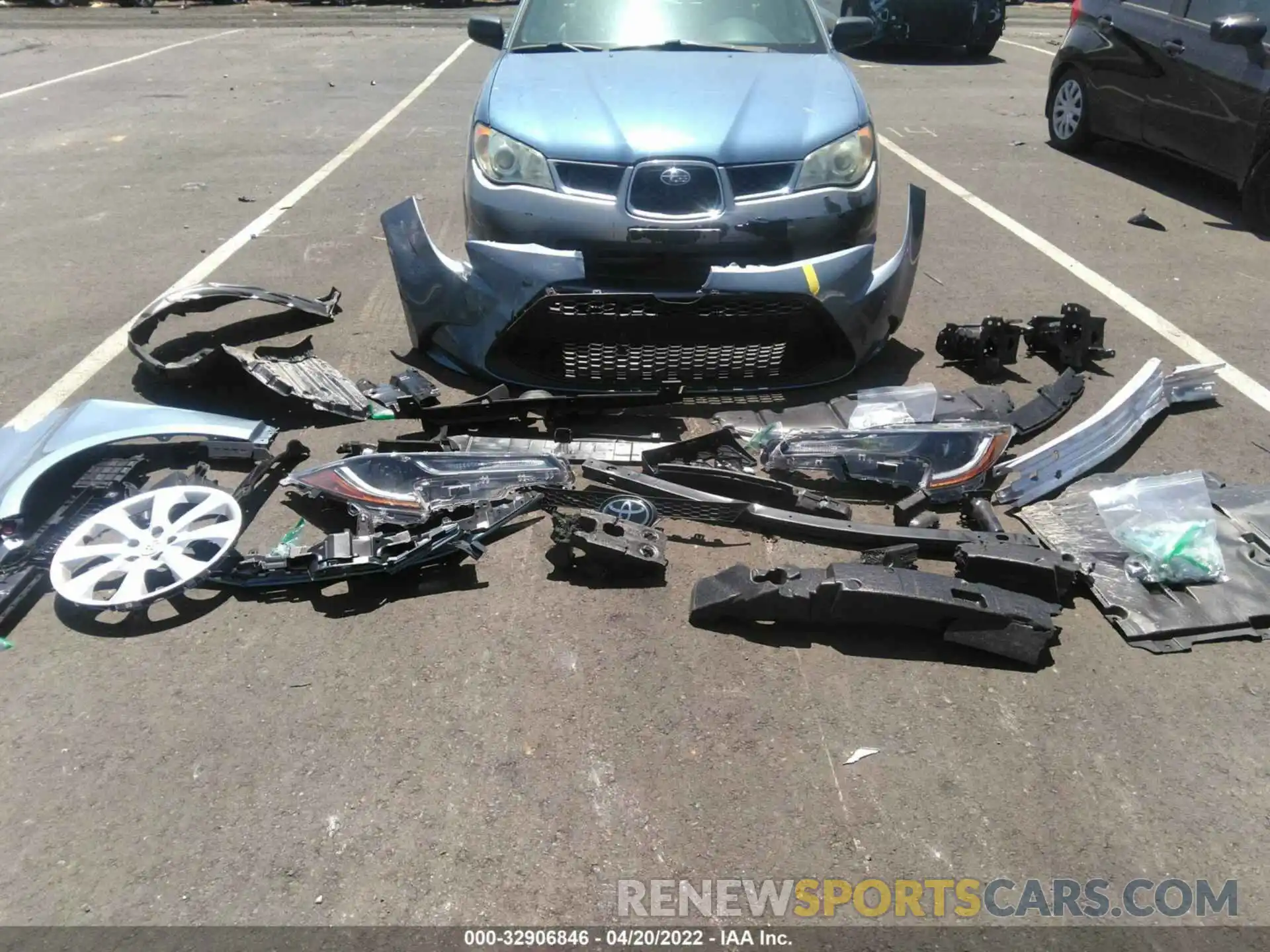 12 Photograph of a damaged car 5YFEPMAE2MP225485 TOYOTA COROLLA 2021