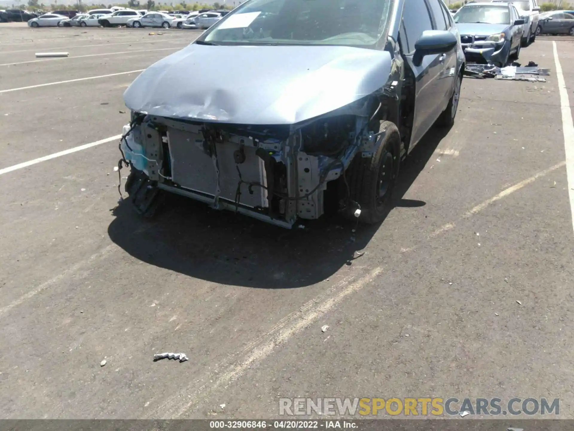 6 Photograph of a damaged car 5YFEPMAE2MP225485 TOYOTA COROLLA 2021