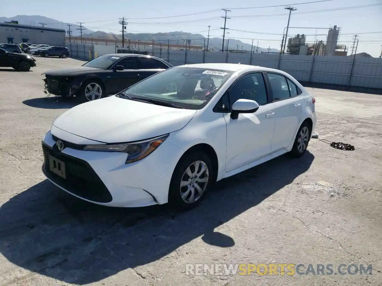 2 Photograph of a damaged car 5YFEPMAE2MP226149 TOYOTA COROLLA 2021