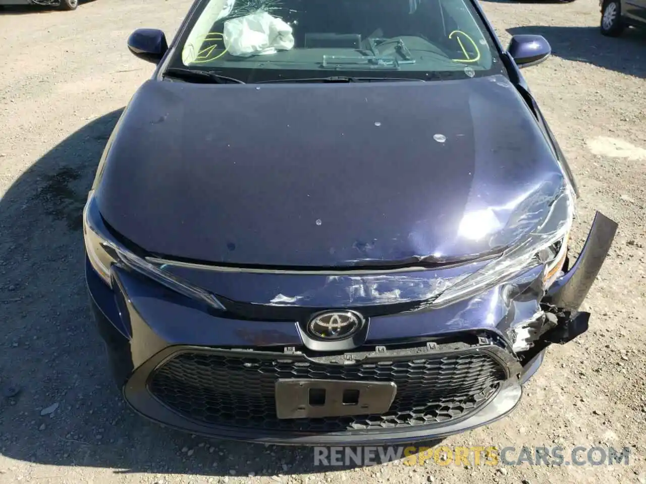 9 Photograph of a damaged car 5YFEPMAE2MP228838 TOYOTA COROLLA 2021