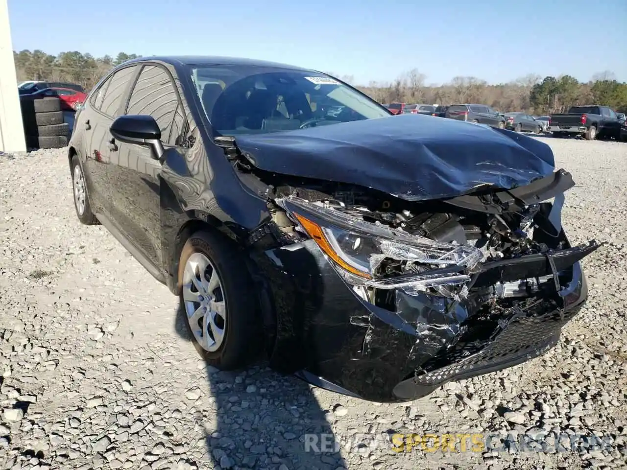 1 Photograph of a damaged car 5YFEPMAE2MP229035 TOYOTA COROLLA 2021