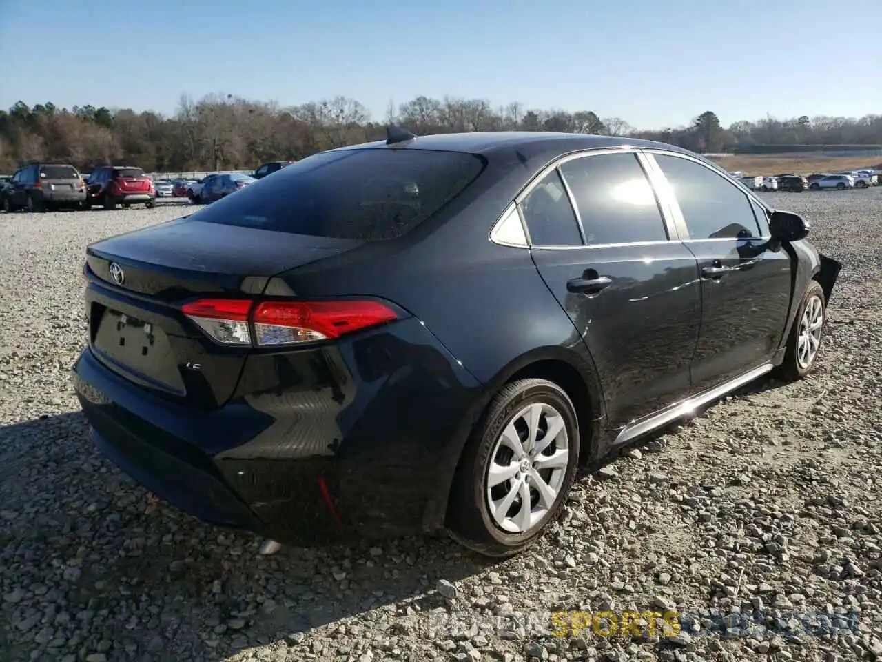 4 Photograph of a damaged car 5YFEPMAE2MP229035 TOYOTA COROLLA 2021