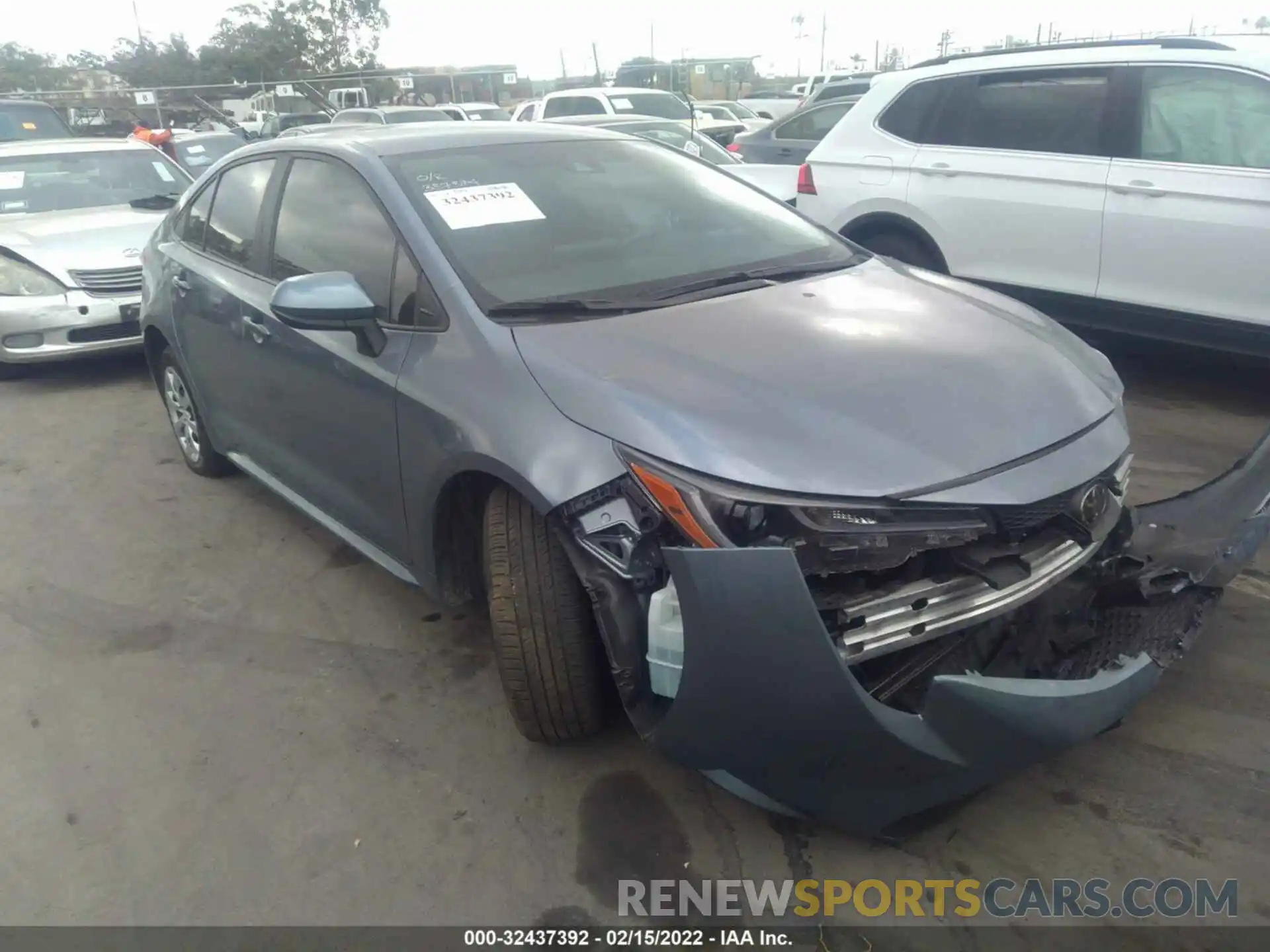 1 Photograph of a damaged car 5YFEPMAE2MP229746 TOYOTA COROLLA 2021