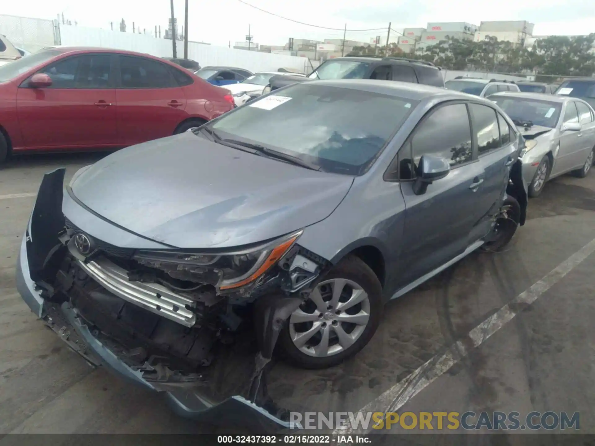 2 Photograph of a damaged car 5YFEPMAE2MP229746 TOYOTA COROLLA 2021