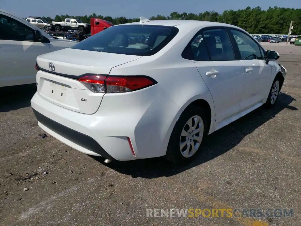 4 Photograph of a damaged car 5YFEPMAE2MP229939 TOYOTA COROLLA 2021