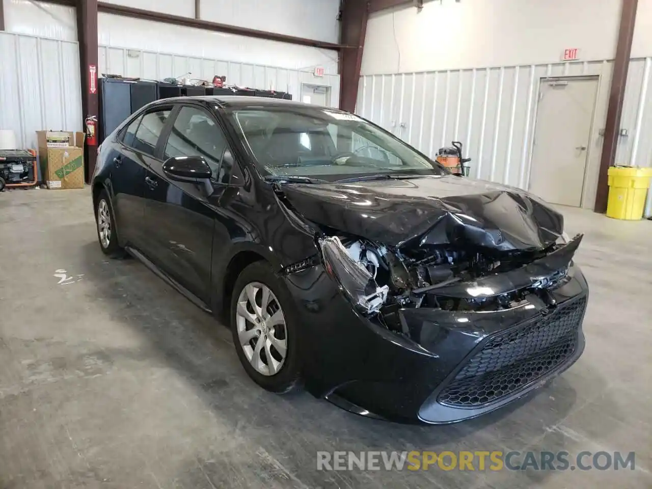 1 Photograph of a damaged car 5YFEPMAE2MP230265 TOYOTA COROLLA 2021