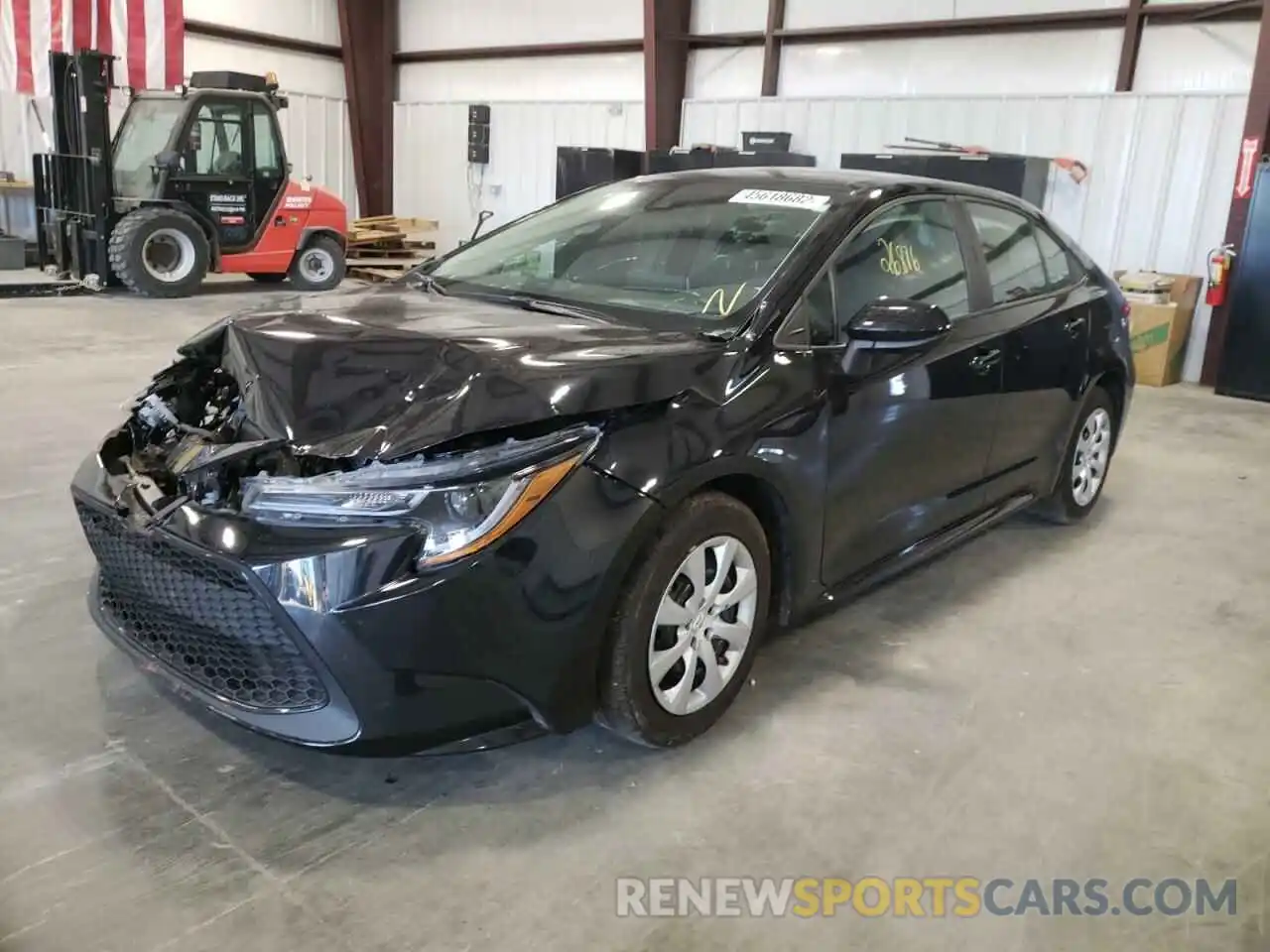 2 Photograph of a damaged car 5YFEPMAE2MP230265 TOYOTA COROLLA 2021