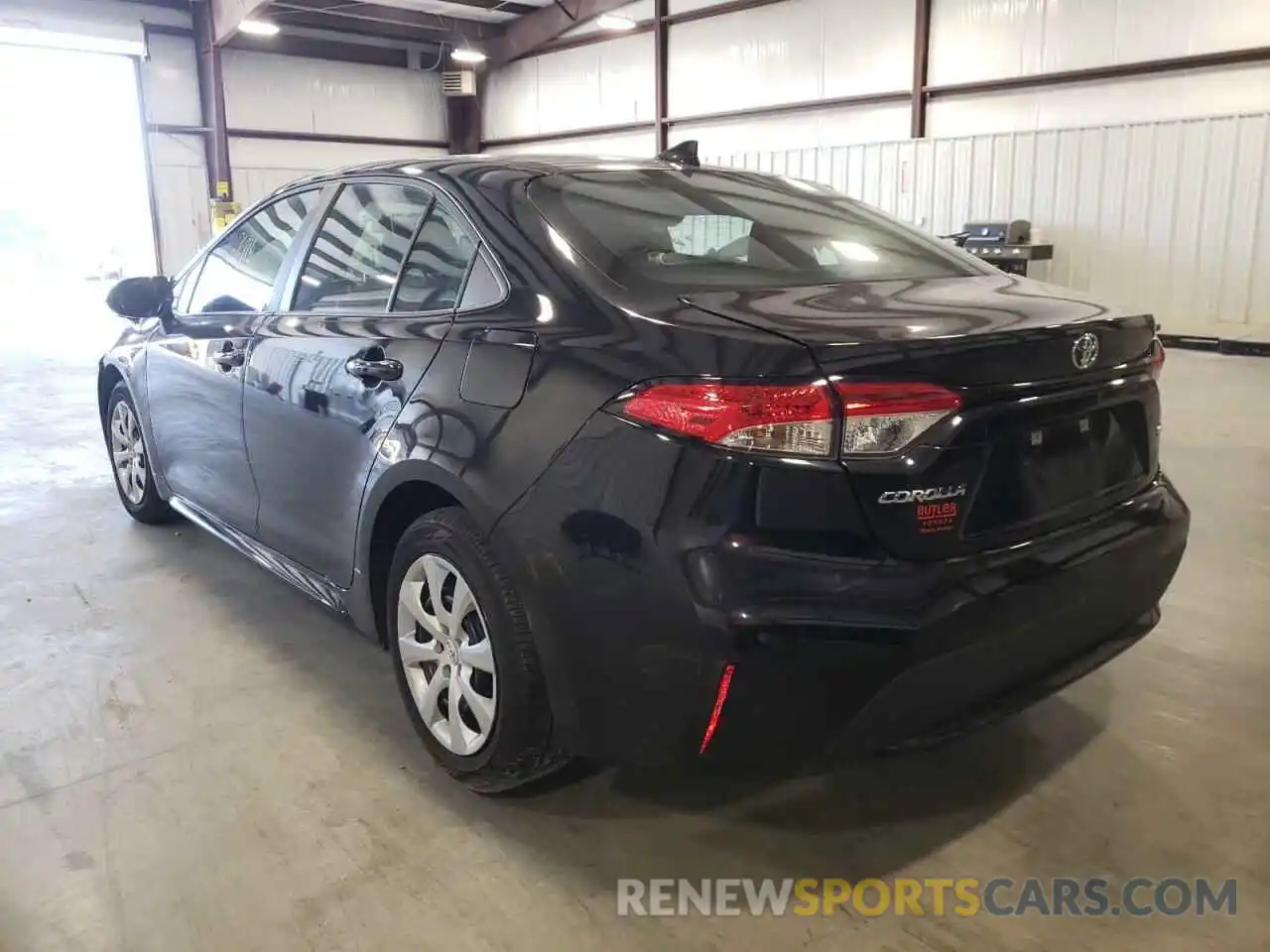 3 Photograph of a damaged car 5YFEPMAE2MP230265 TOYOTA COROLLA 2021