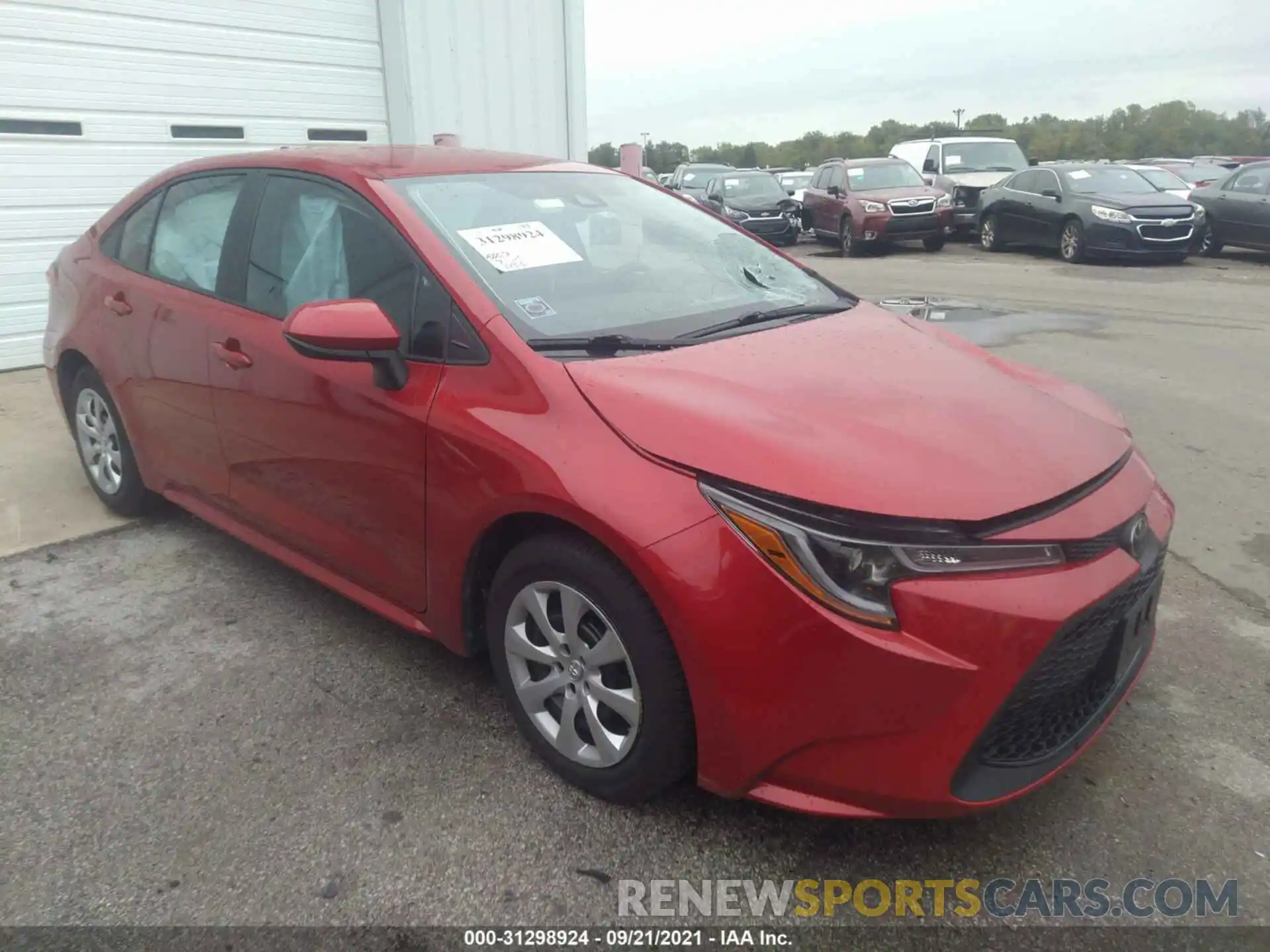 1 Photograph of a damaged car 5YFEPMAE2MP230735 TOYOTA COROLLA 2021