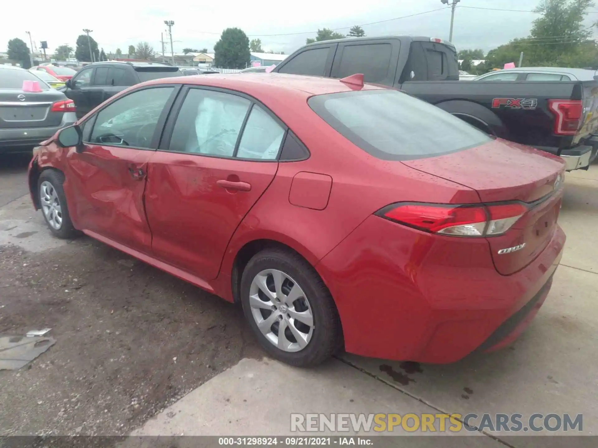 3 Photograph of a damaged car 5YFEPMAE2MP230735 TOYOTA COROLLA 2021