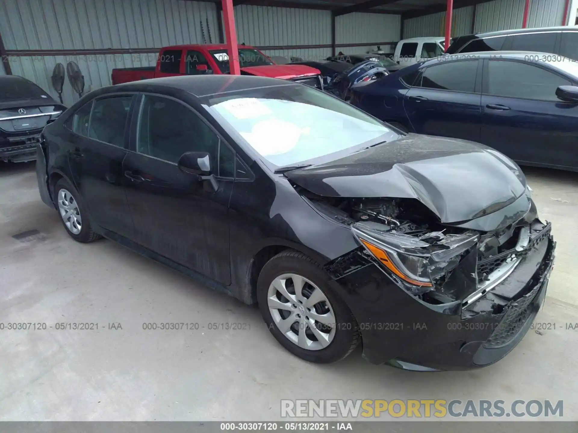 1 Photograph of a damaged car 5YFEPMAE2MP231321 TOYOTA COROLLA 2021